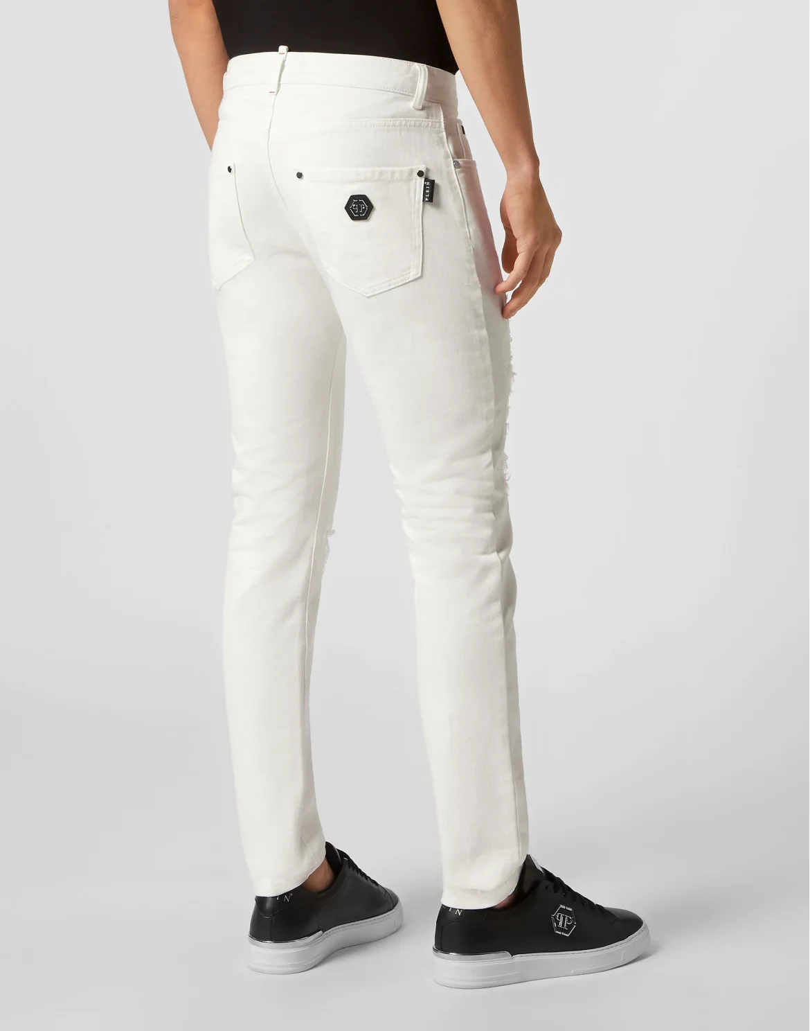 Denim Trousers Super Straight Cut Fit, цвет: Белый