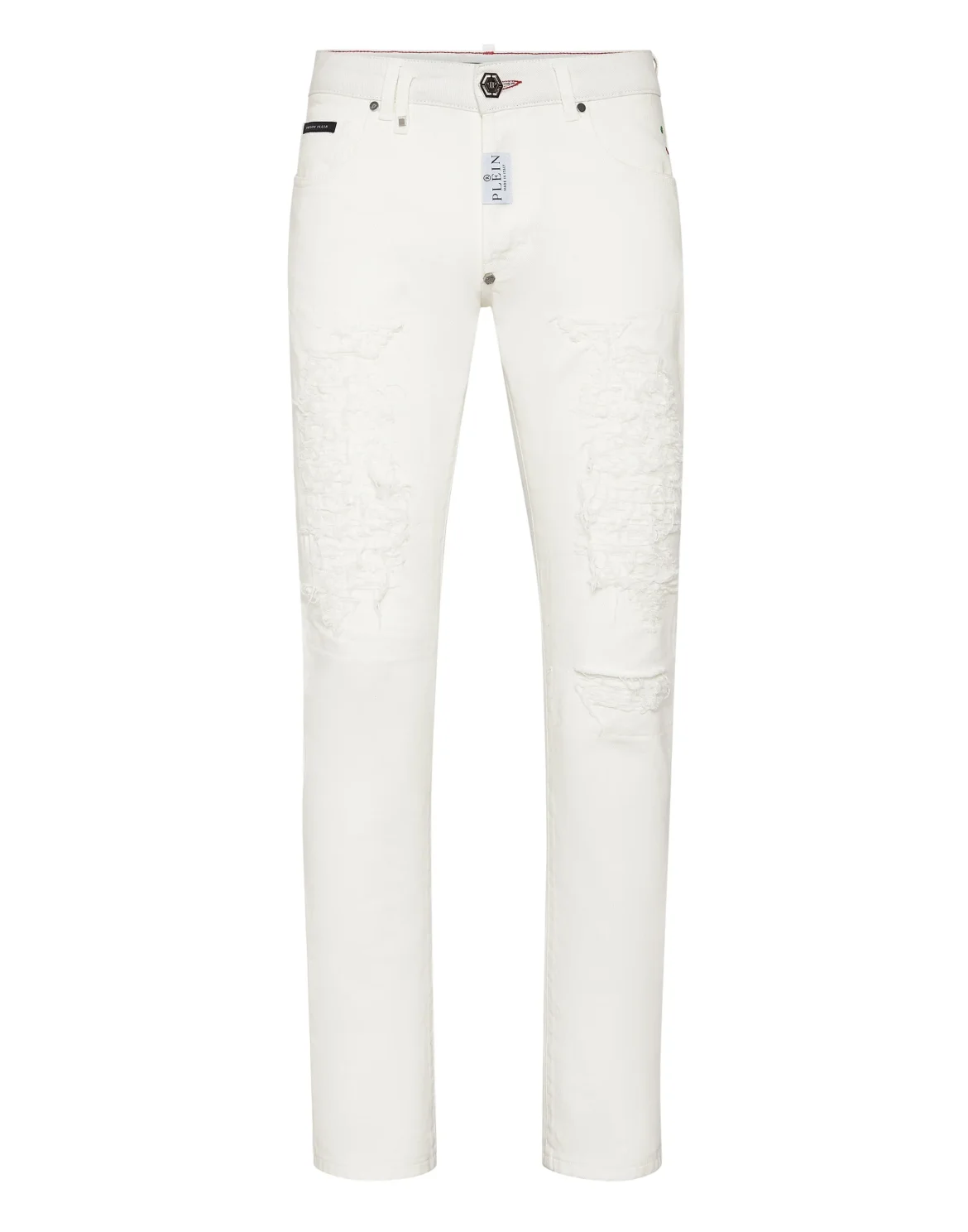 Denim Trousers Super Straight Cut Fit, цвет: Белый