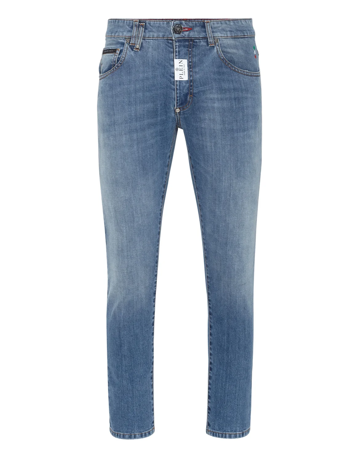 Denim Trousers Skinny Fit, цвет: Синий