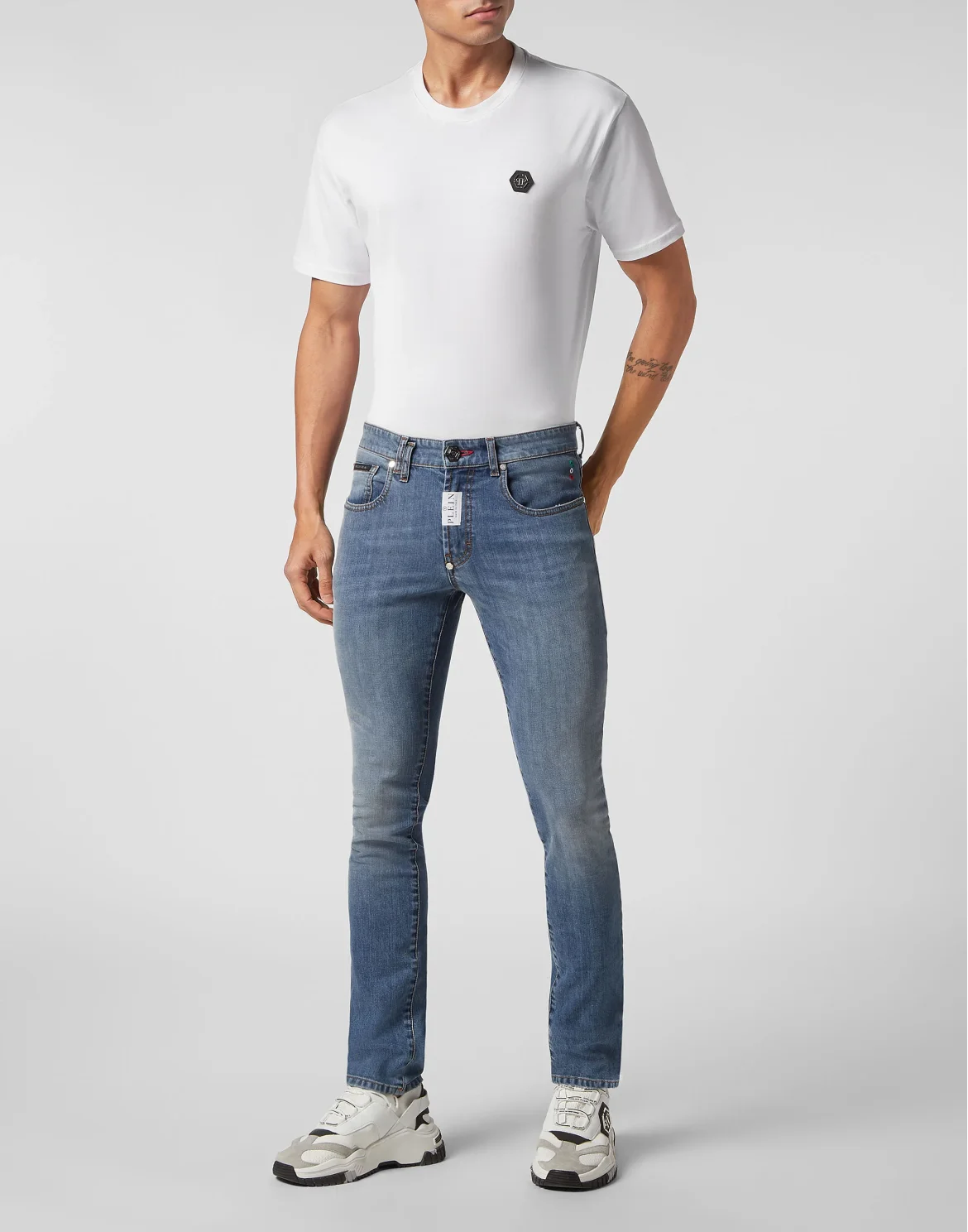 Denim Trousers Super Fit, цвет: Синий