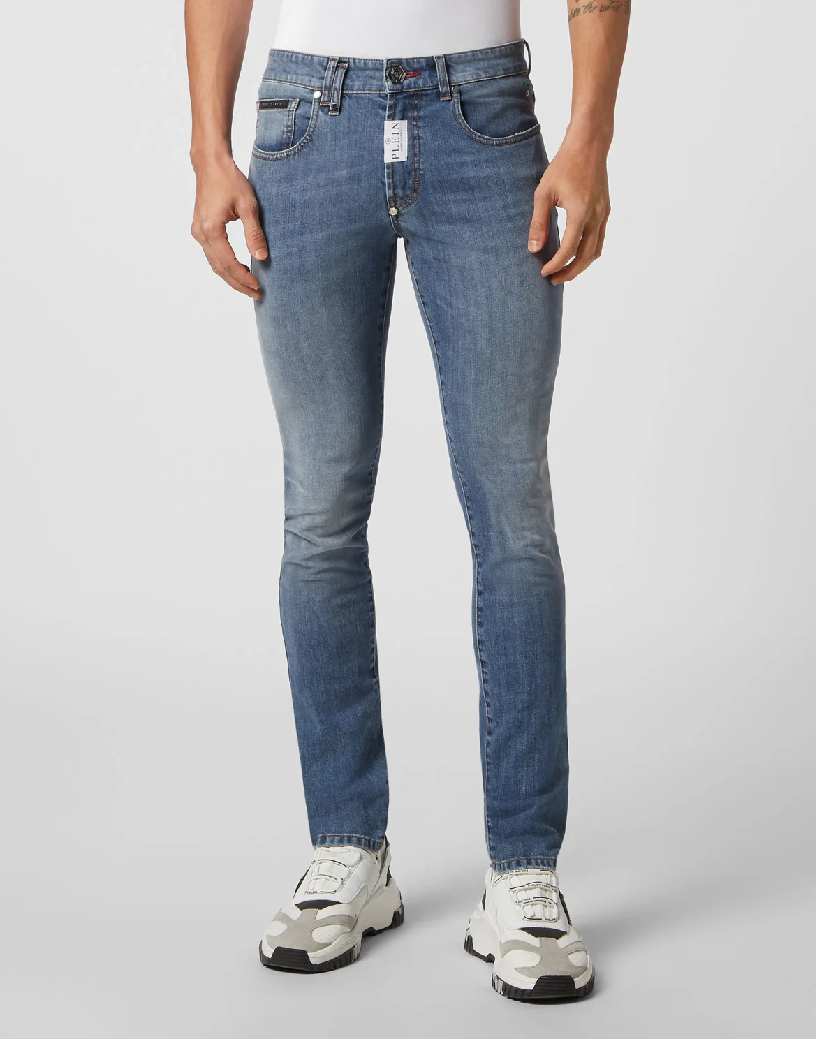 Denim Trousers Super Fit, цвет: Синий