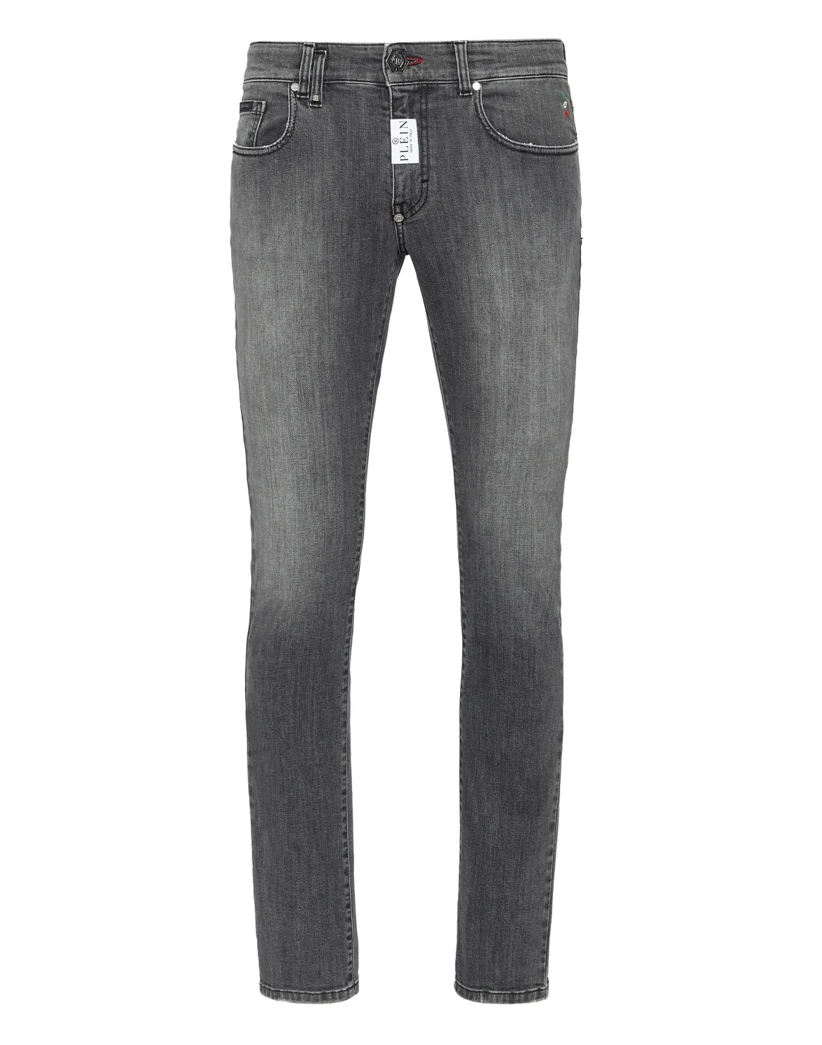 Denim Trousers Super Fit, цвет: Серый