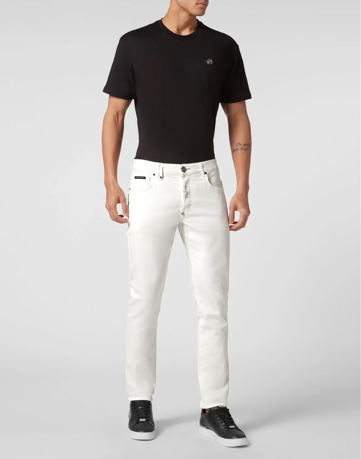 Denim Trousers Super Straight Cut, цвет: Белый