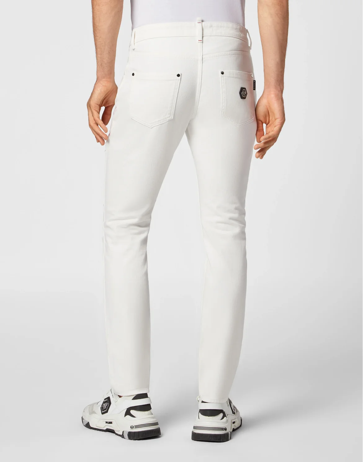 Denim Trousers Super Straight Cut, цвет: Белый