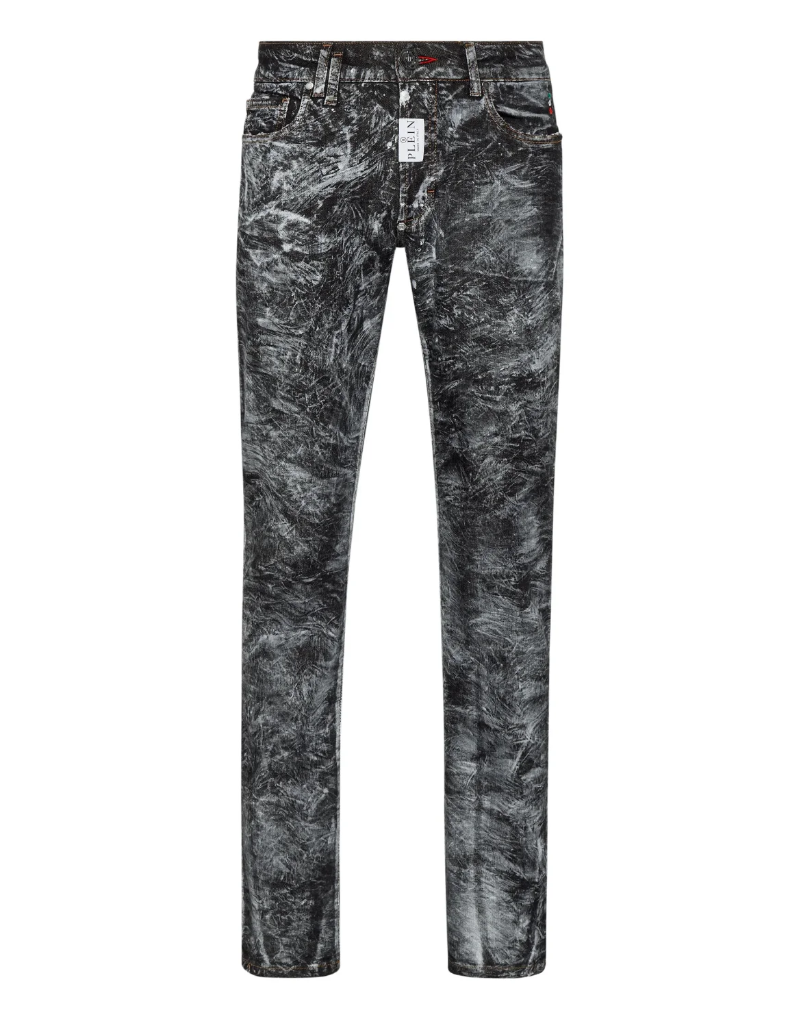 Denim Trousers Super Straight Cut, цвет: Черный
