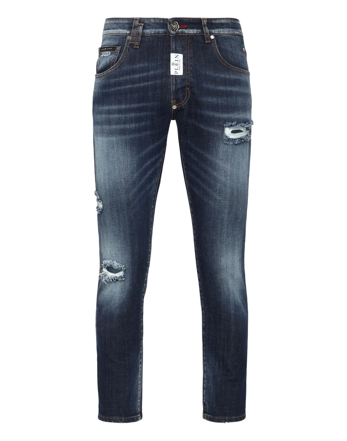 Denim Trousers Skinny Fit, цвет: Синий