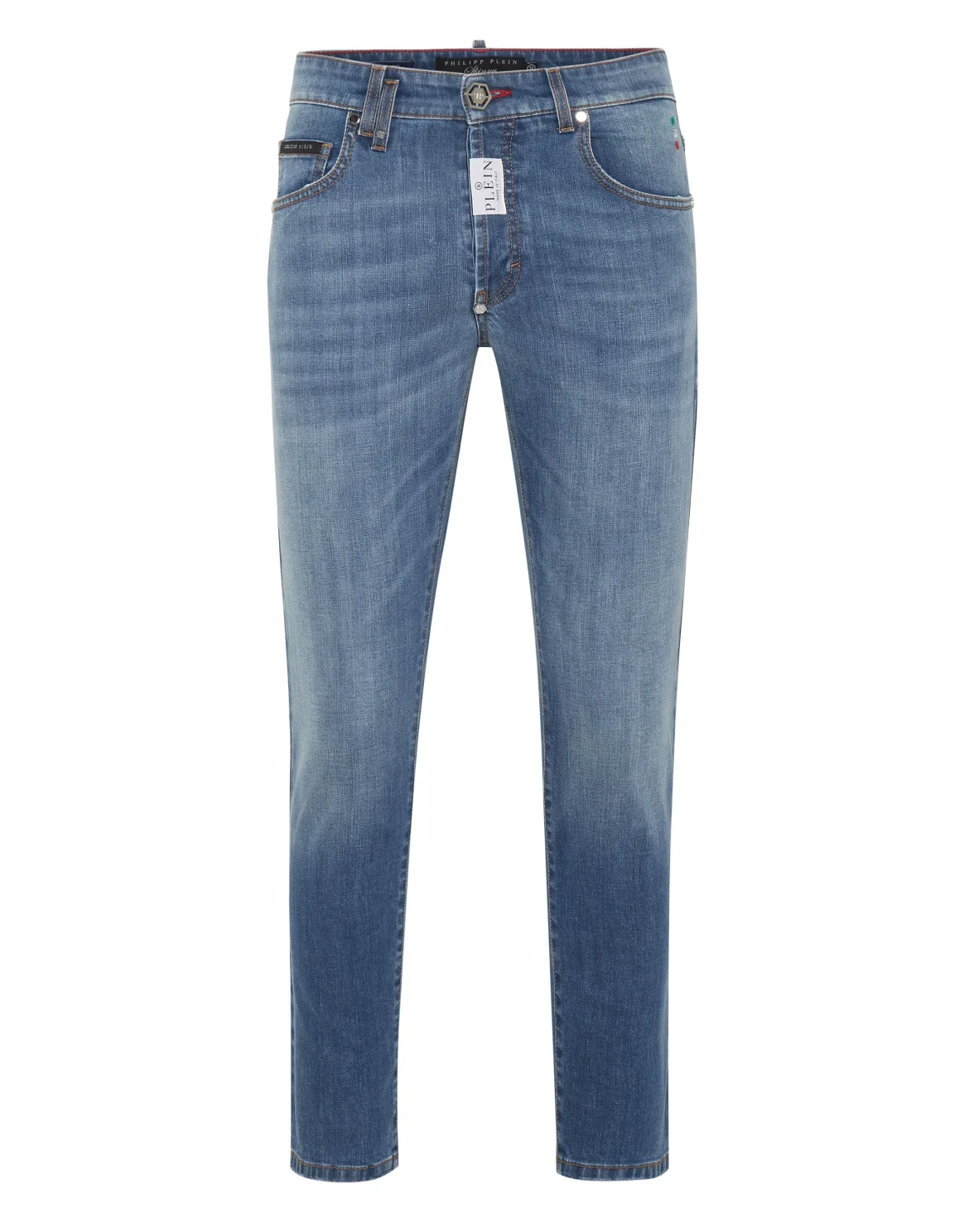 Denim Trousers Skinny Fit, цвет: Синий