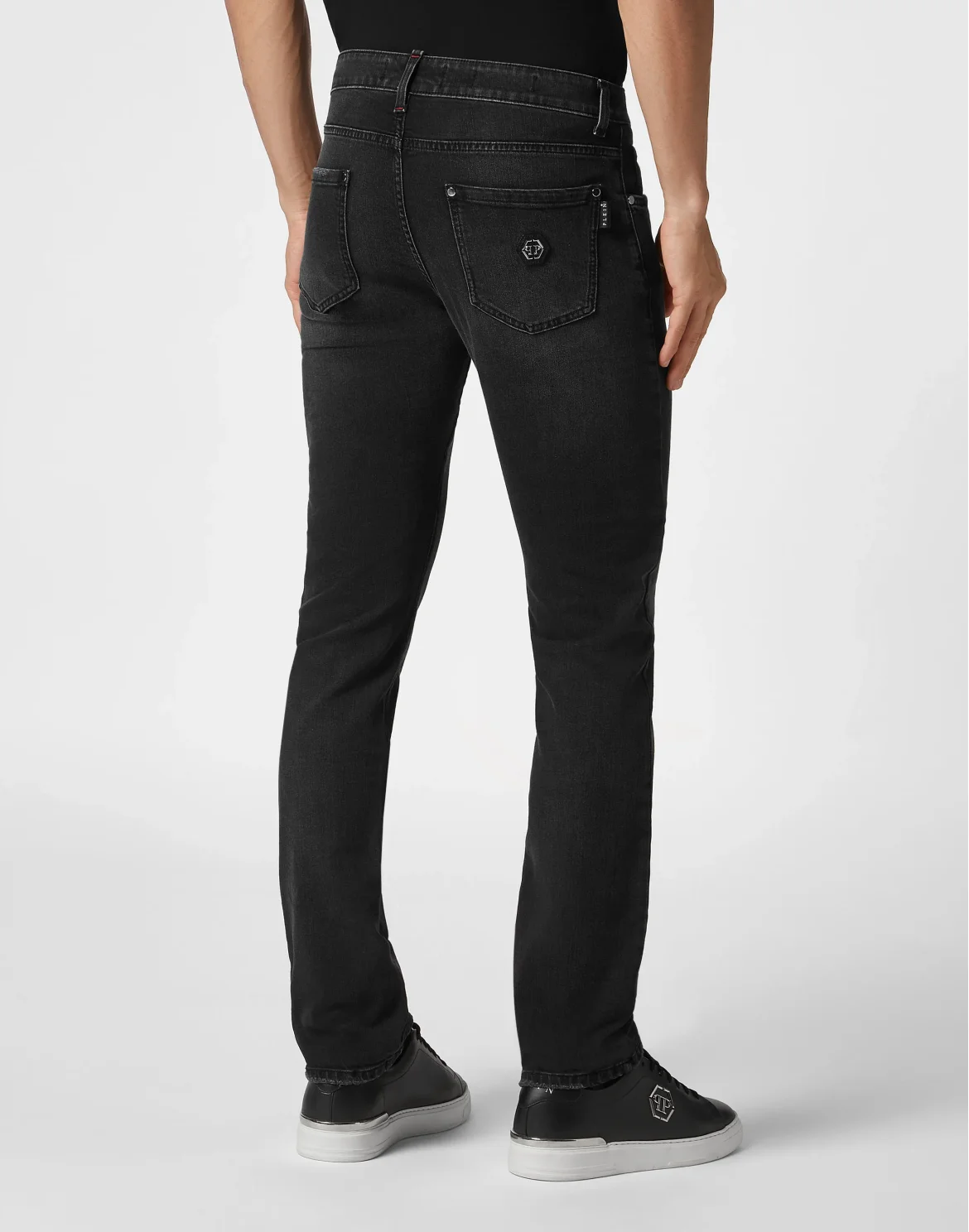 Denim Trousers Straight Supreme, цвет: Черный