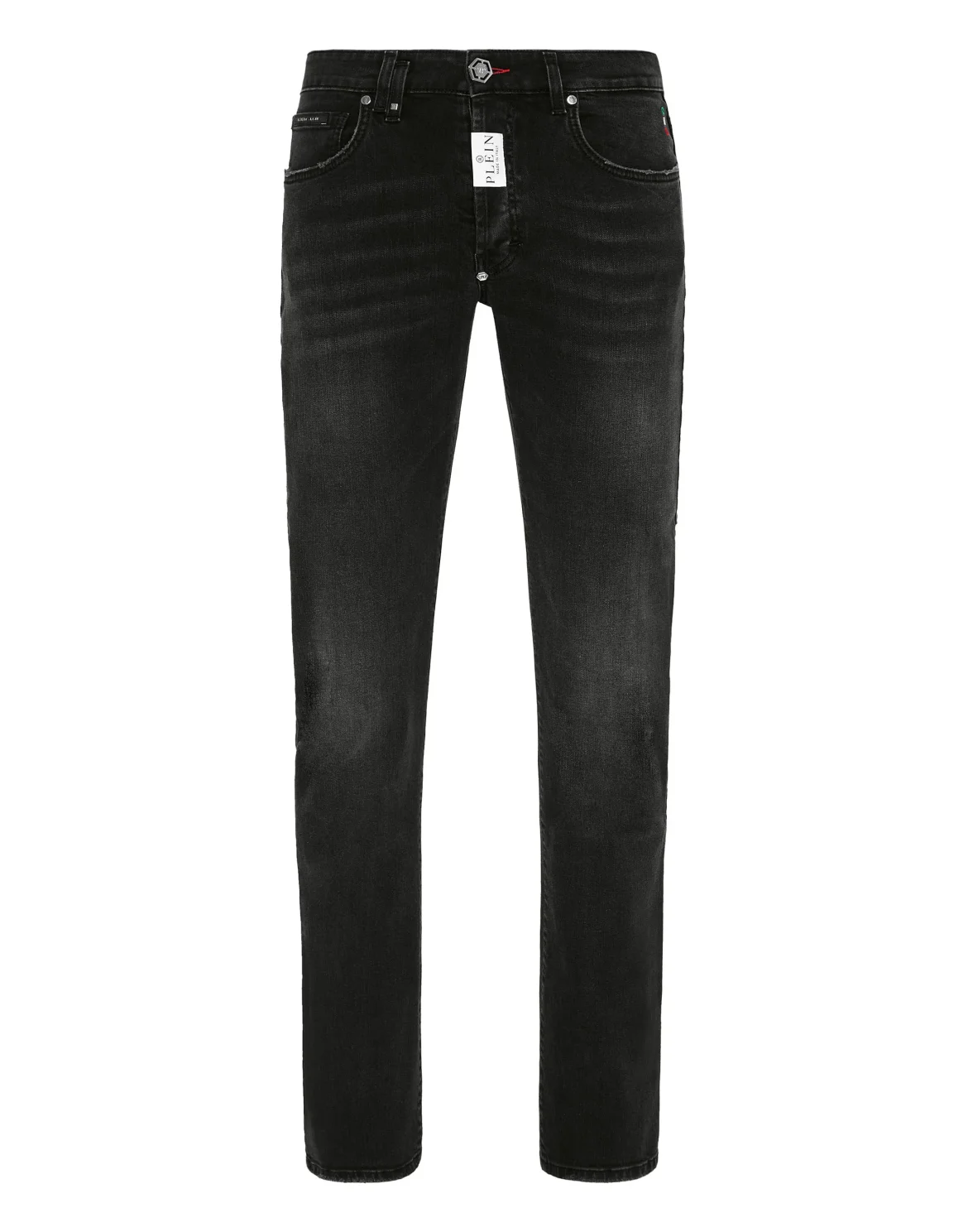 Denim Trousers Straight Supreme, цвет: Черный