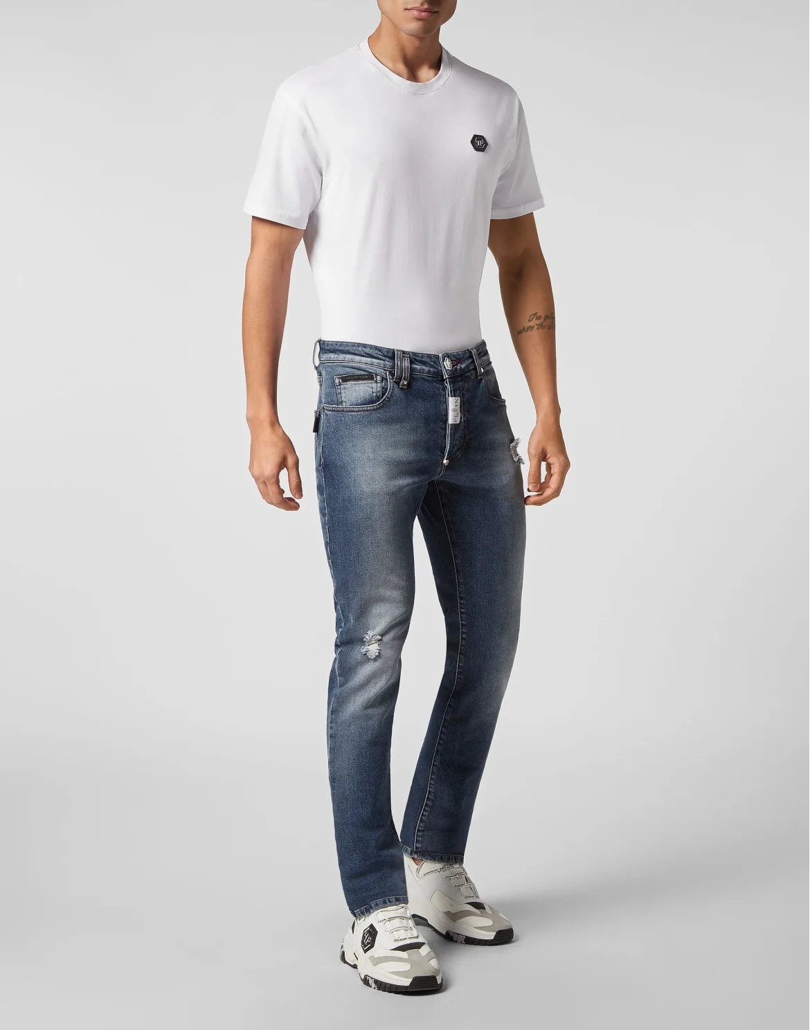 Denim Trousers Straight Supreme, цвет: Синий