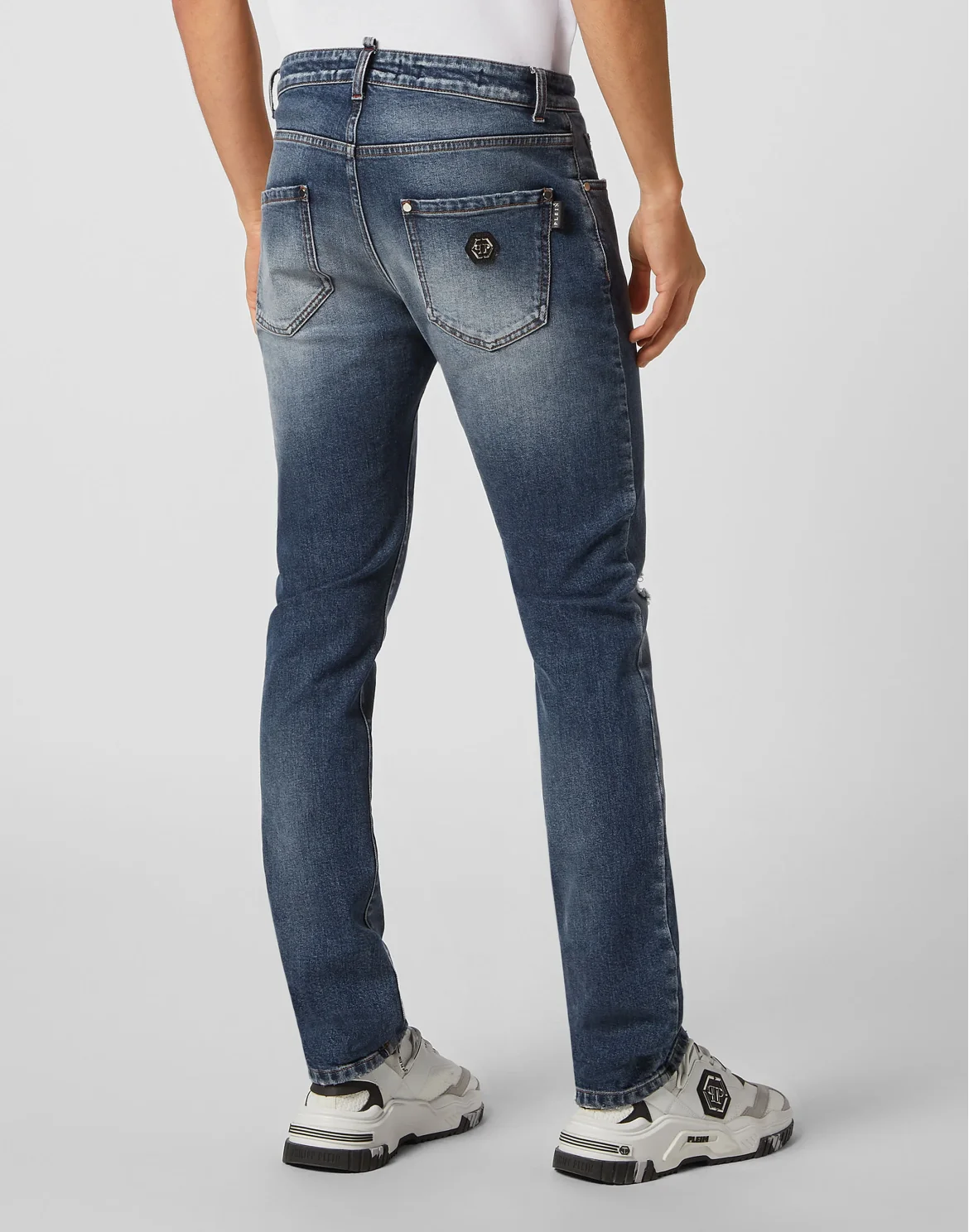 Denim Trousers Straight Supreme, цвет: Синий