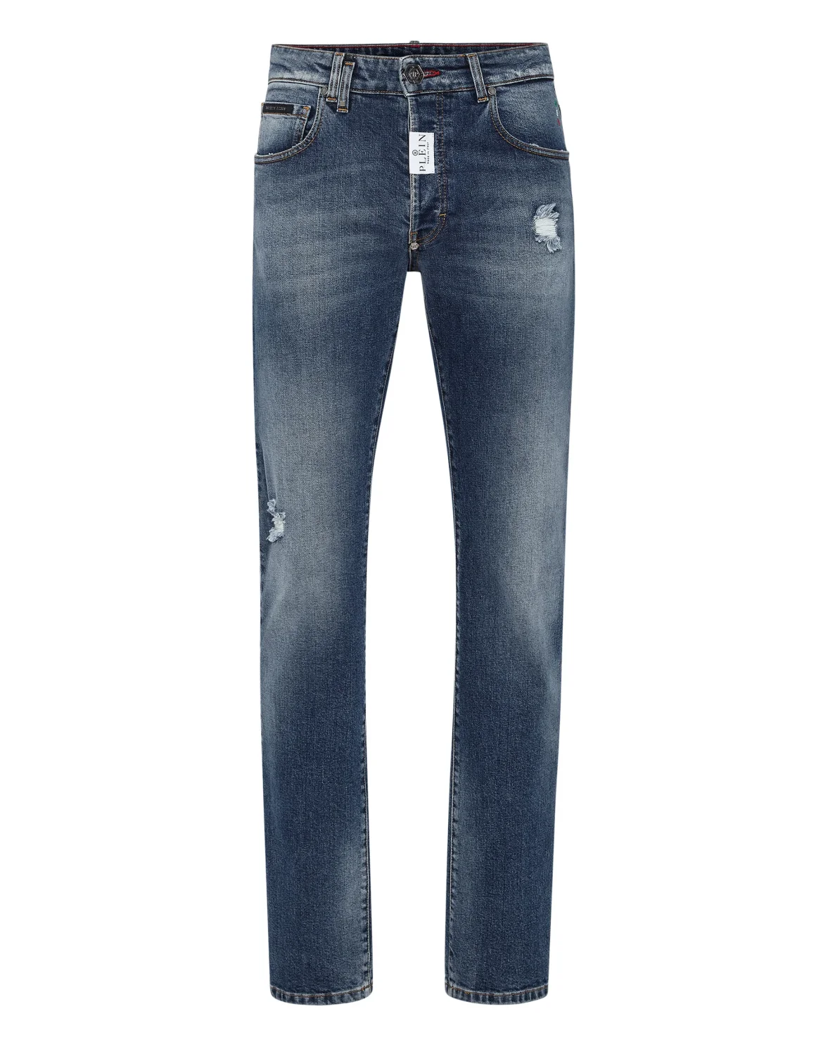 Denim Trousers Straight Supreme, цвет: Синий
