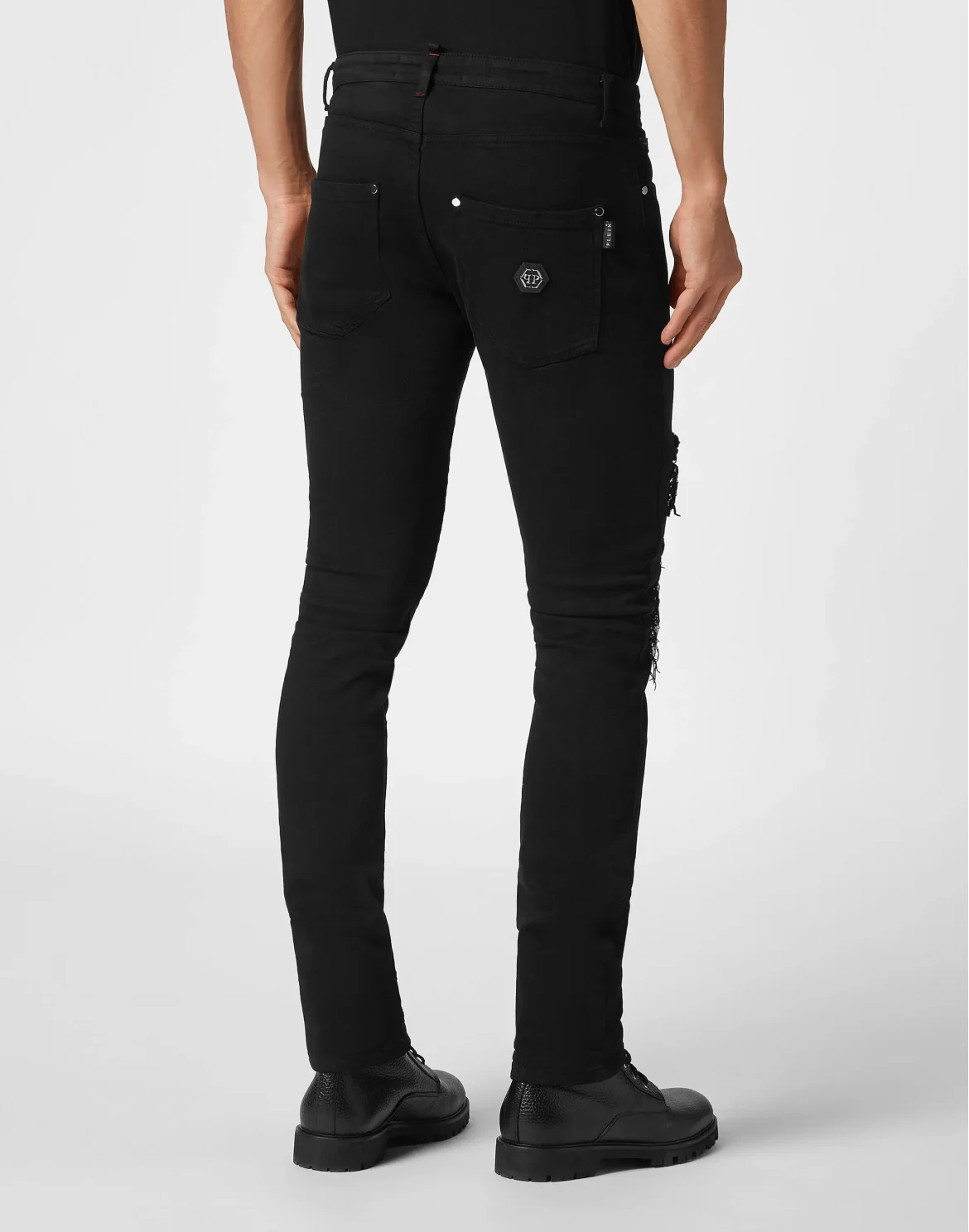 Denim Trousers Rock Star Fit, цвет: Черный
