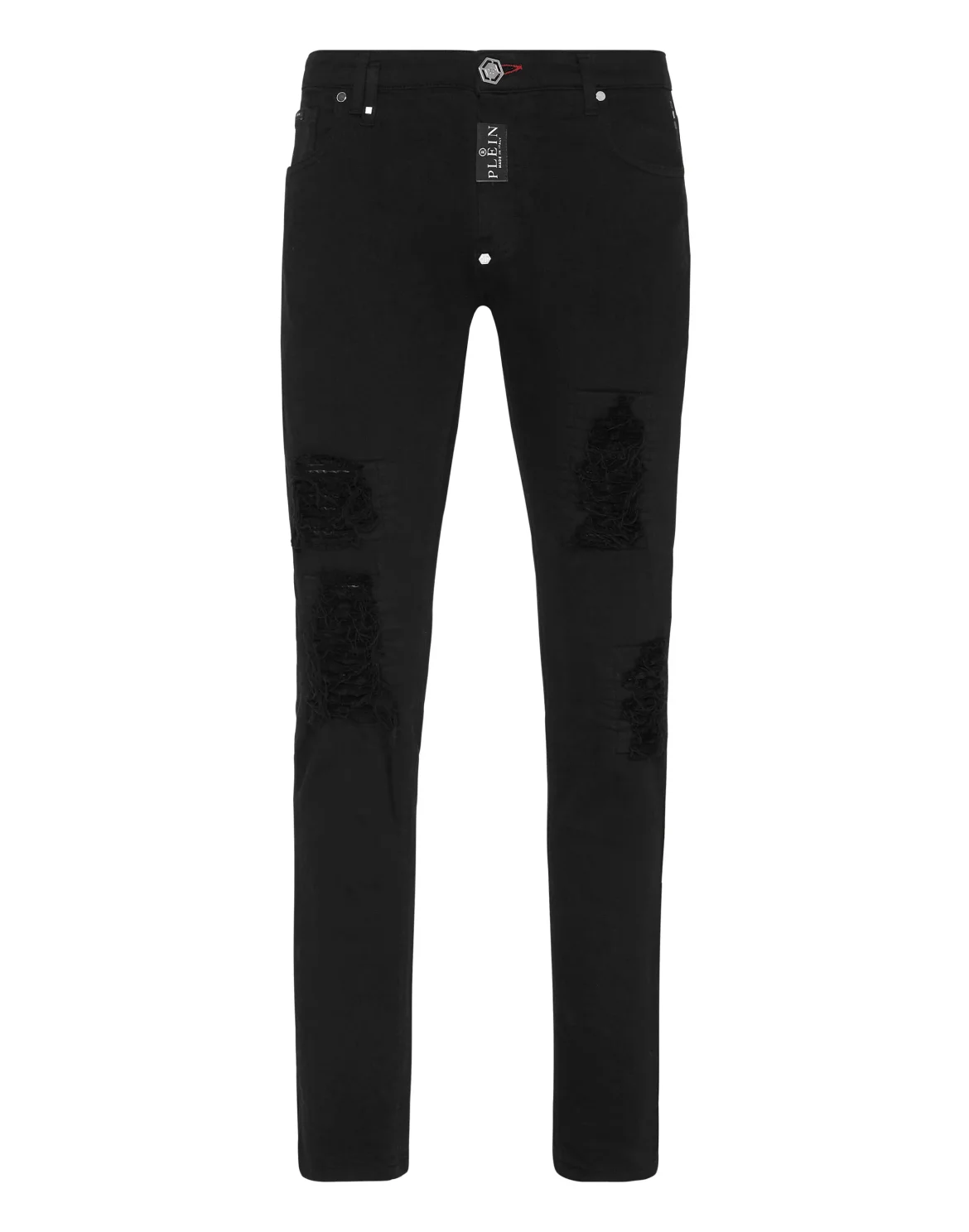 Denim Trousers Rock Star Fit, цвет: Черный