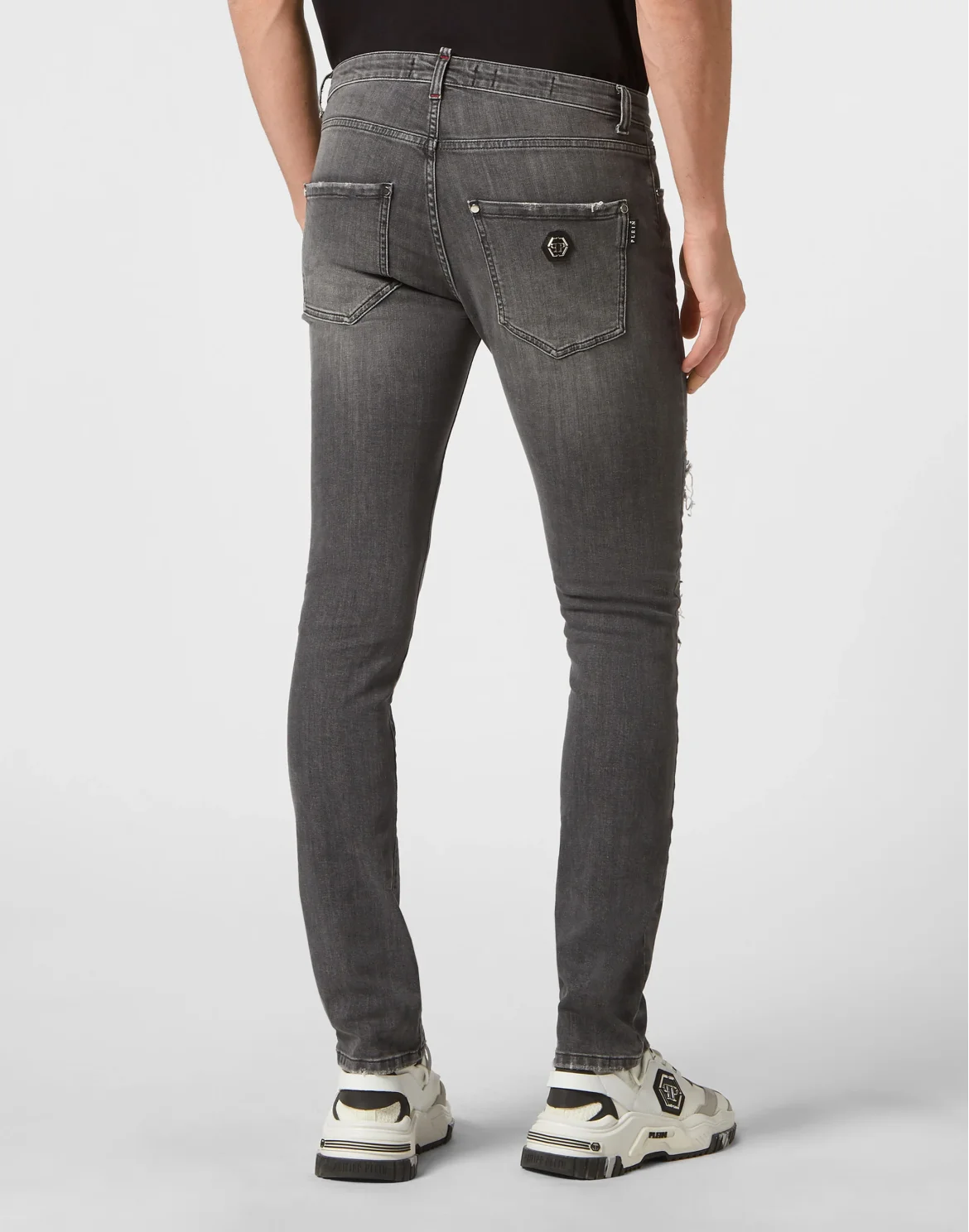 Denim Trousers Rock Star Fit, цвет: Серый