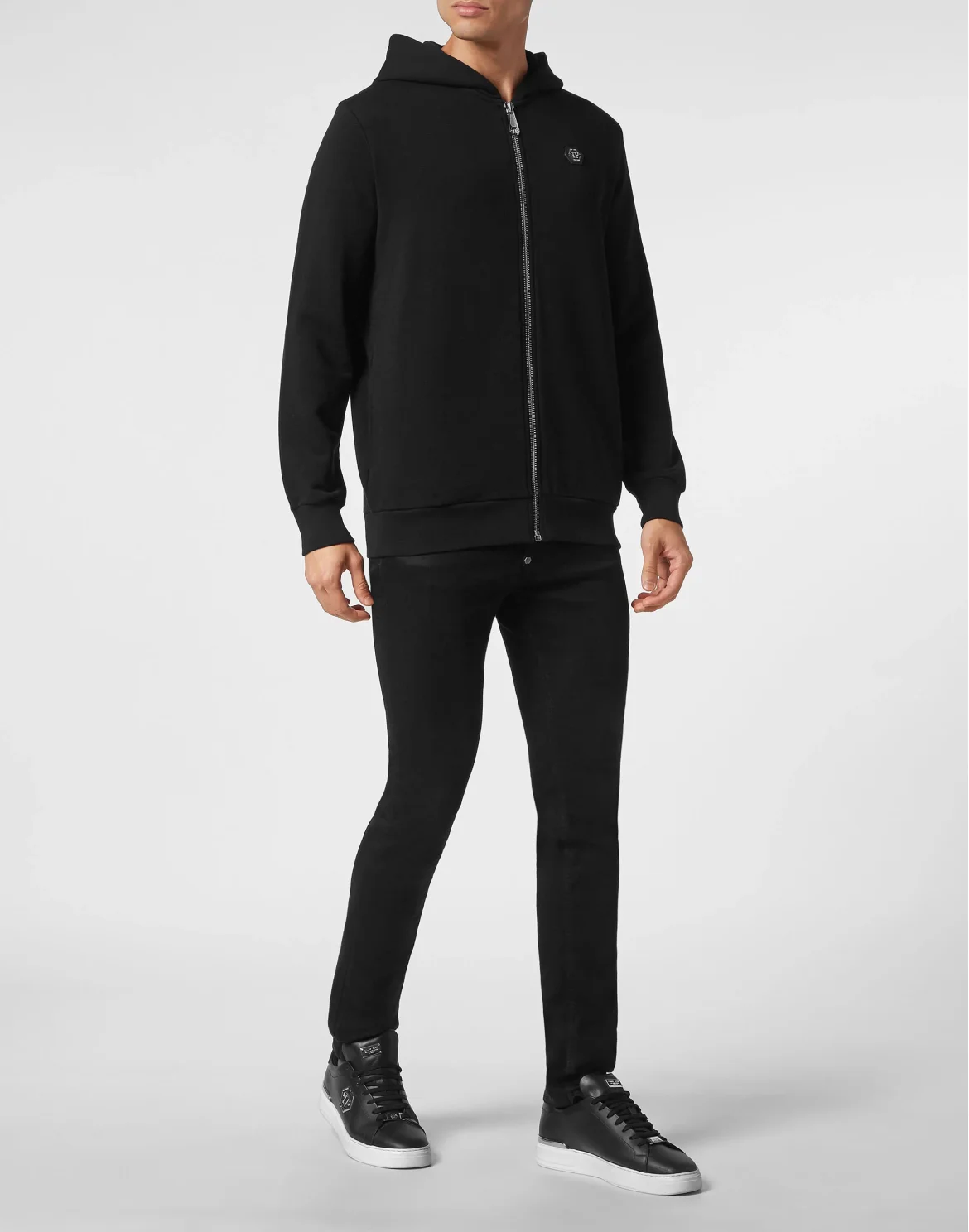 Hoodie sweatshirt Hexagon, цвет: Черный