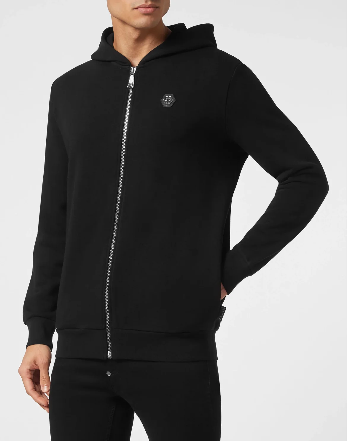 Hoodie sweatshirt Hexagon, цвет: Черный