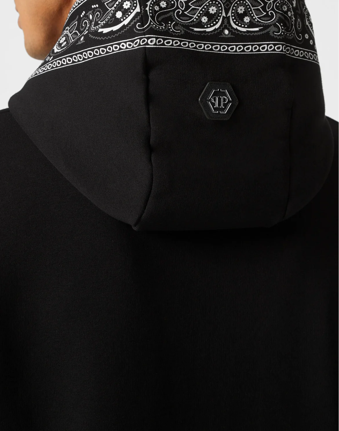 Hoodie sweatshirt Paisley Strass, цвет: Черный