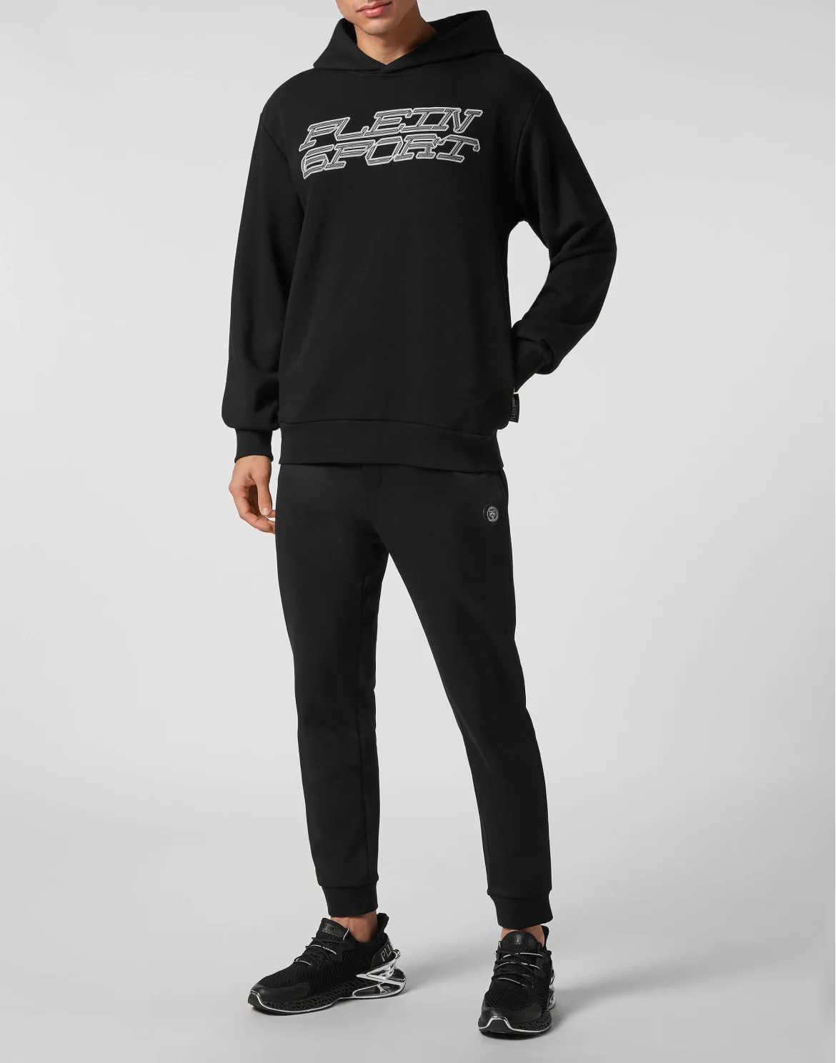 Hoodie Sweatshirt Tiger, цвет: Черный