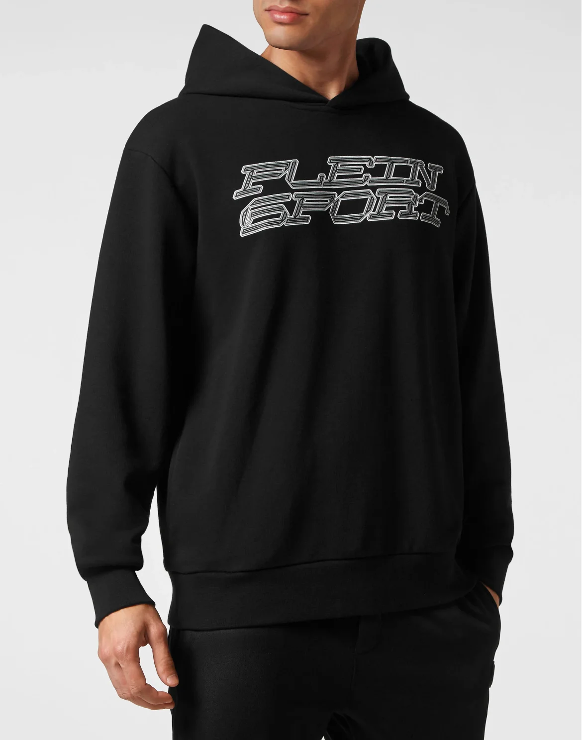 Hoodie Sweatshirt Tiger, цвет: Черный
