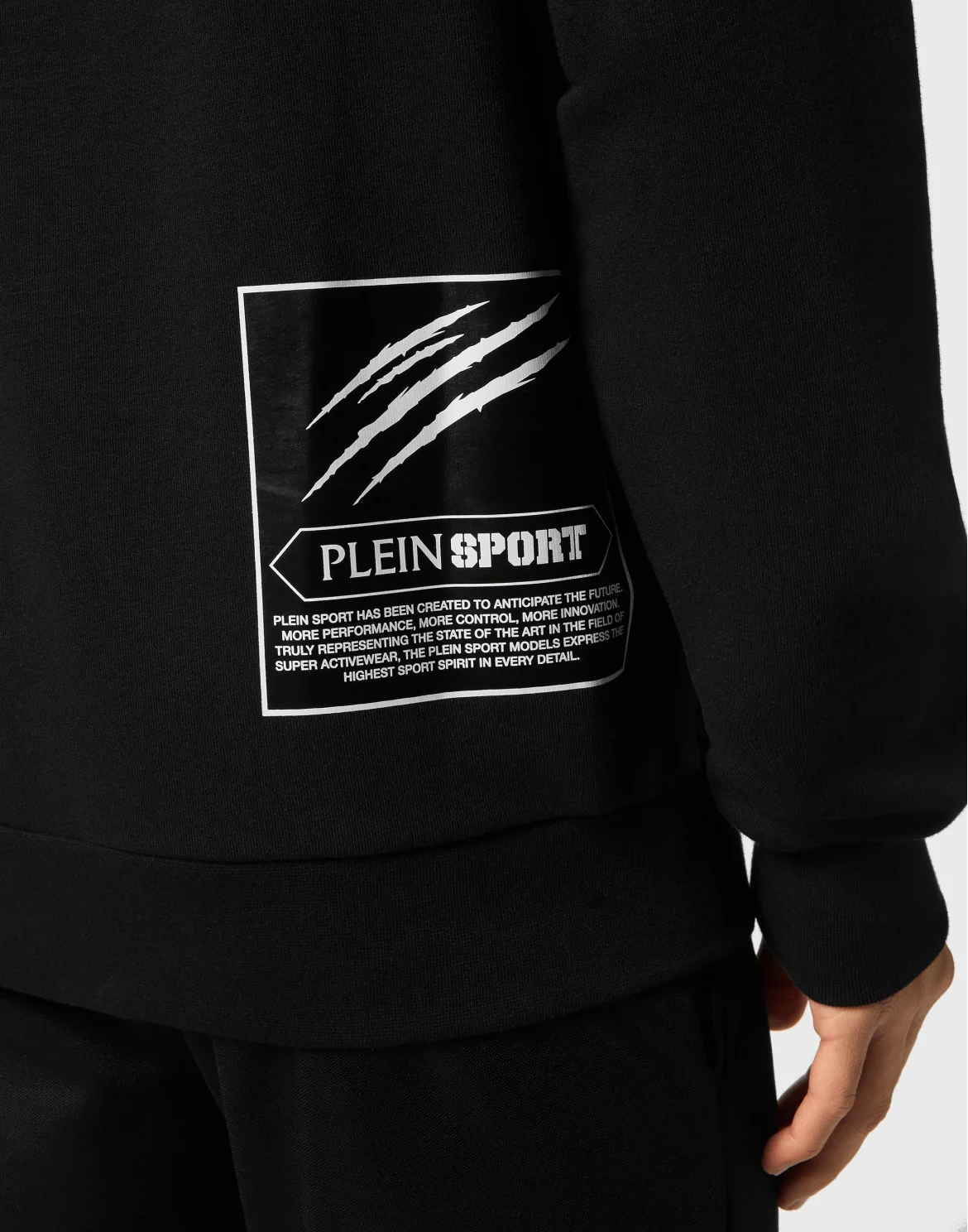 Hoodie Sweatshirt Tiger, цвет: Черный