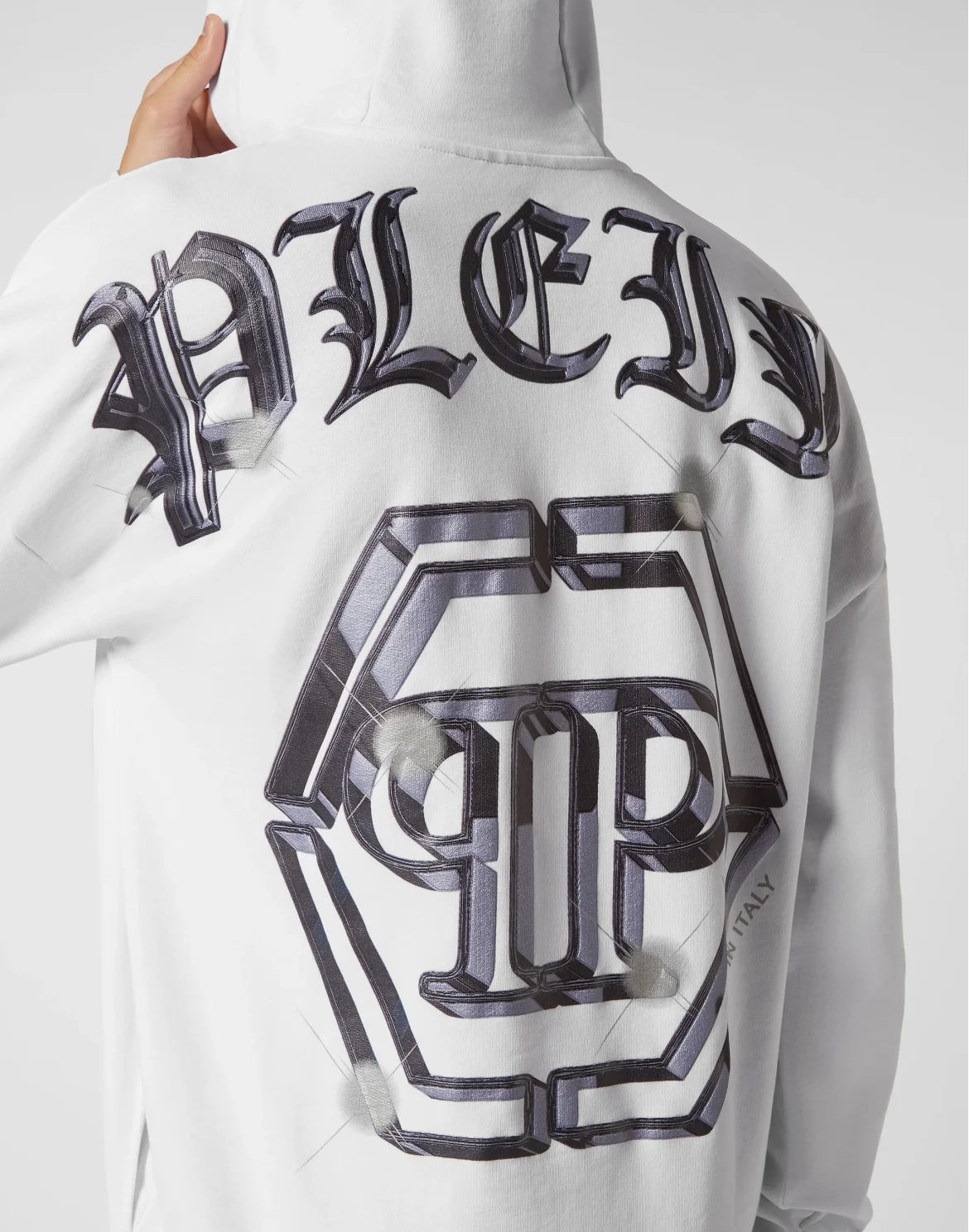 Hoodie Sweatshirt PP Glass, цвет: Белый