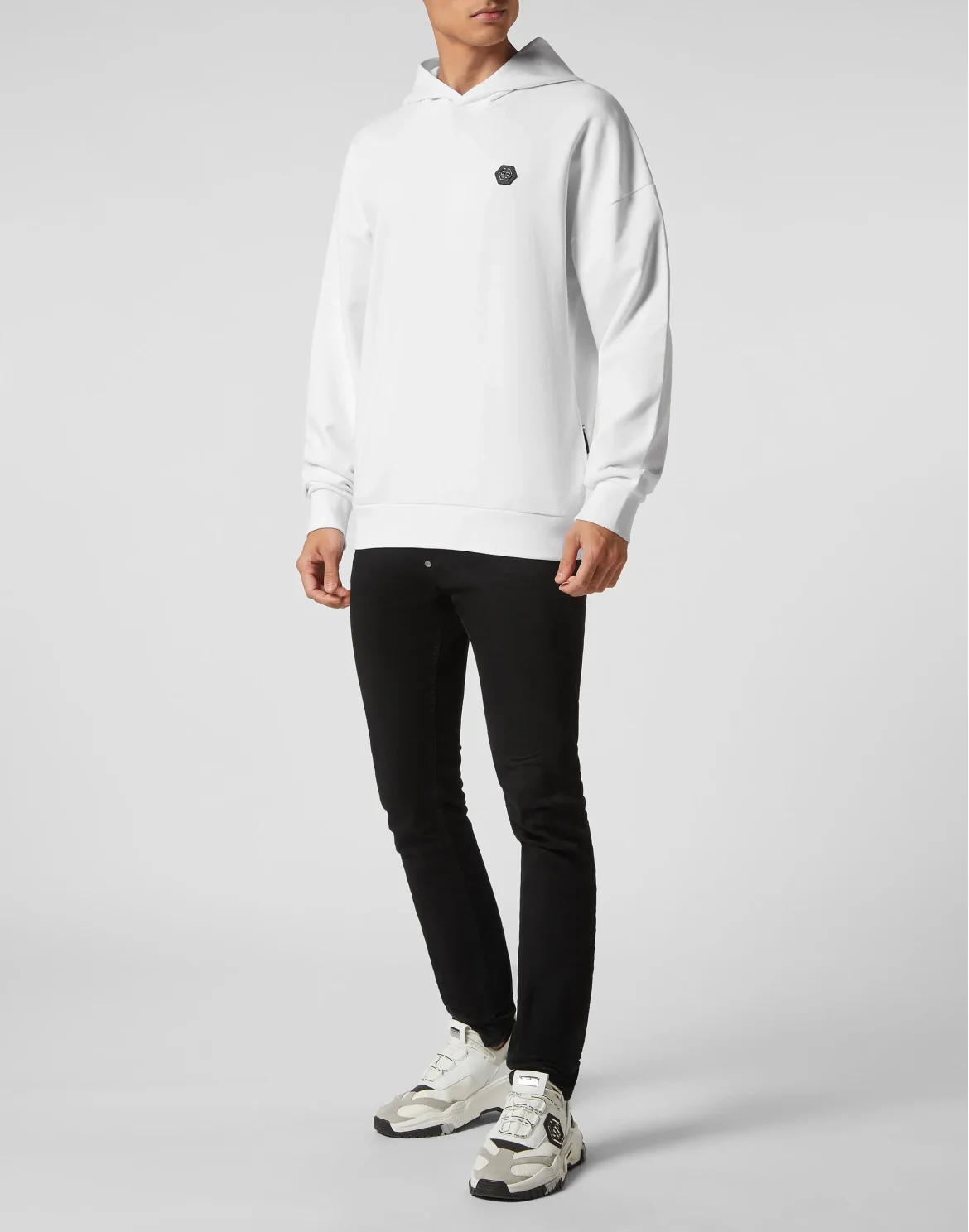 Hoodie Sweatshirt PP Glass, цвет: Белый