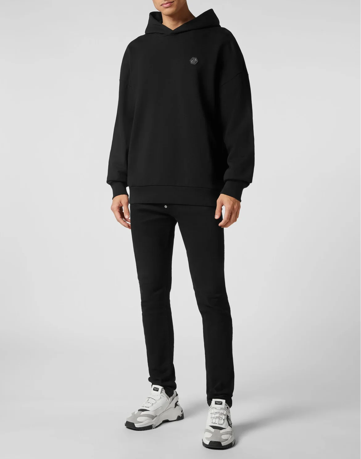 Hoodie Sweatshirt PP Glass, цвет: Черный