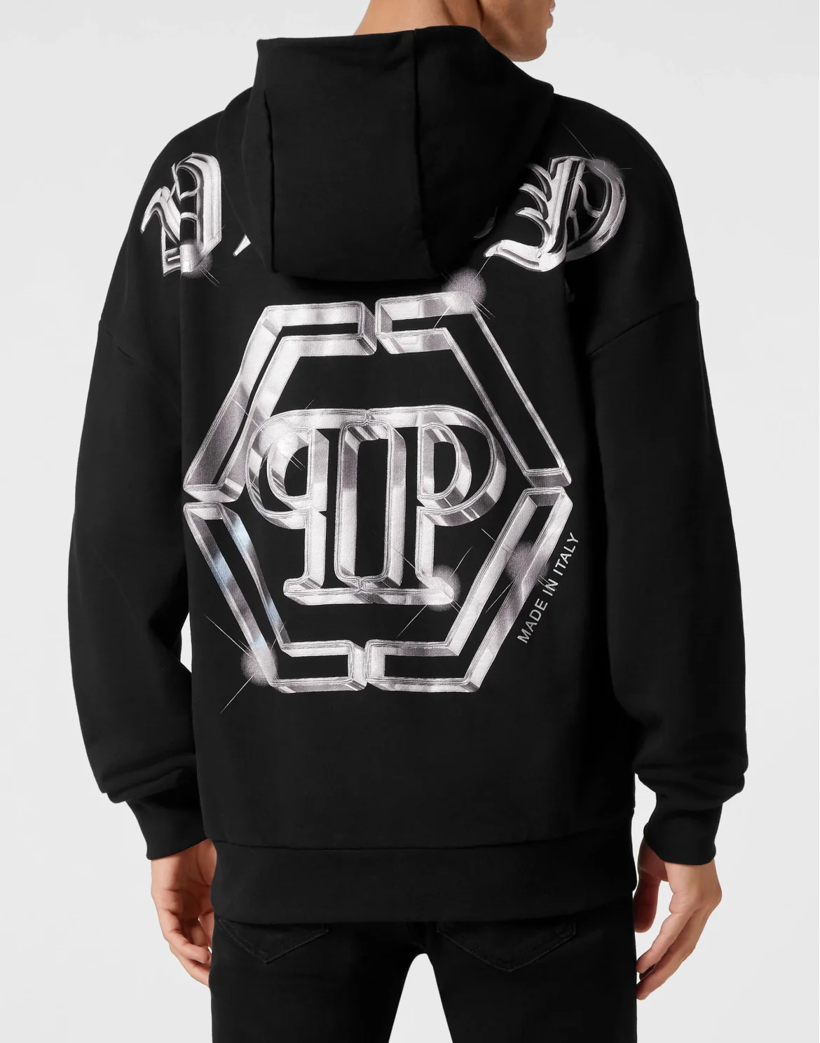 Hoodie Sweatshirt PP Glass, цвет: Черный