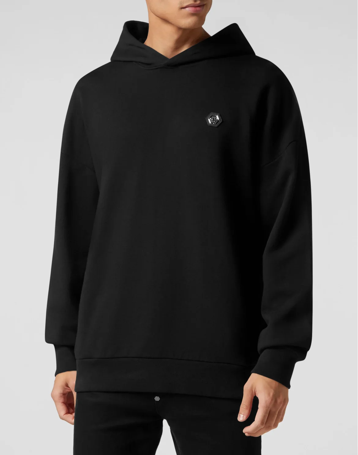 Hoodie Sweatshirt PP Glass, цвет: Черный