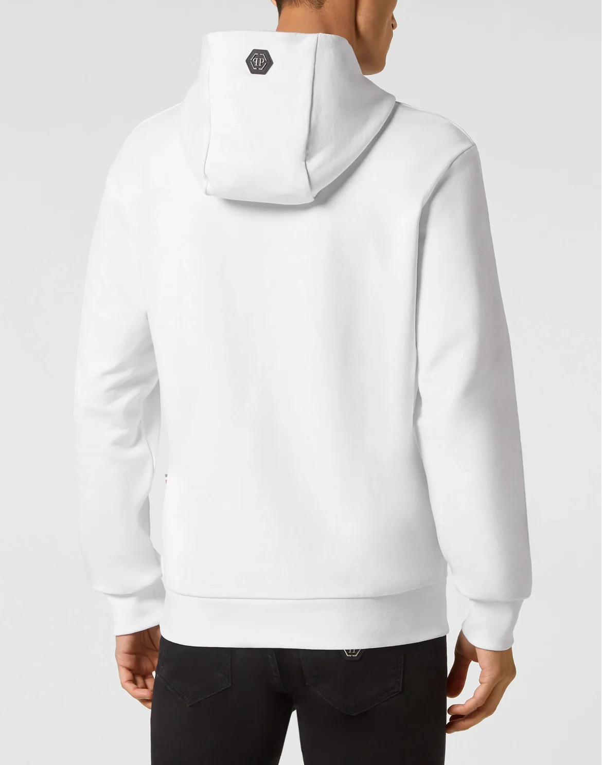 Hoodie Sweatshirt Paisley Teddy Bear, цвет: Белый