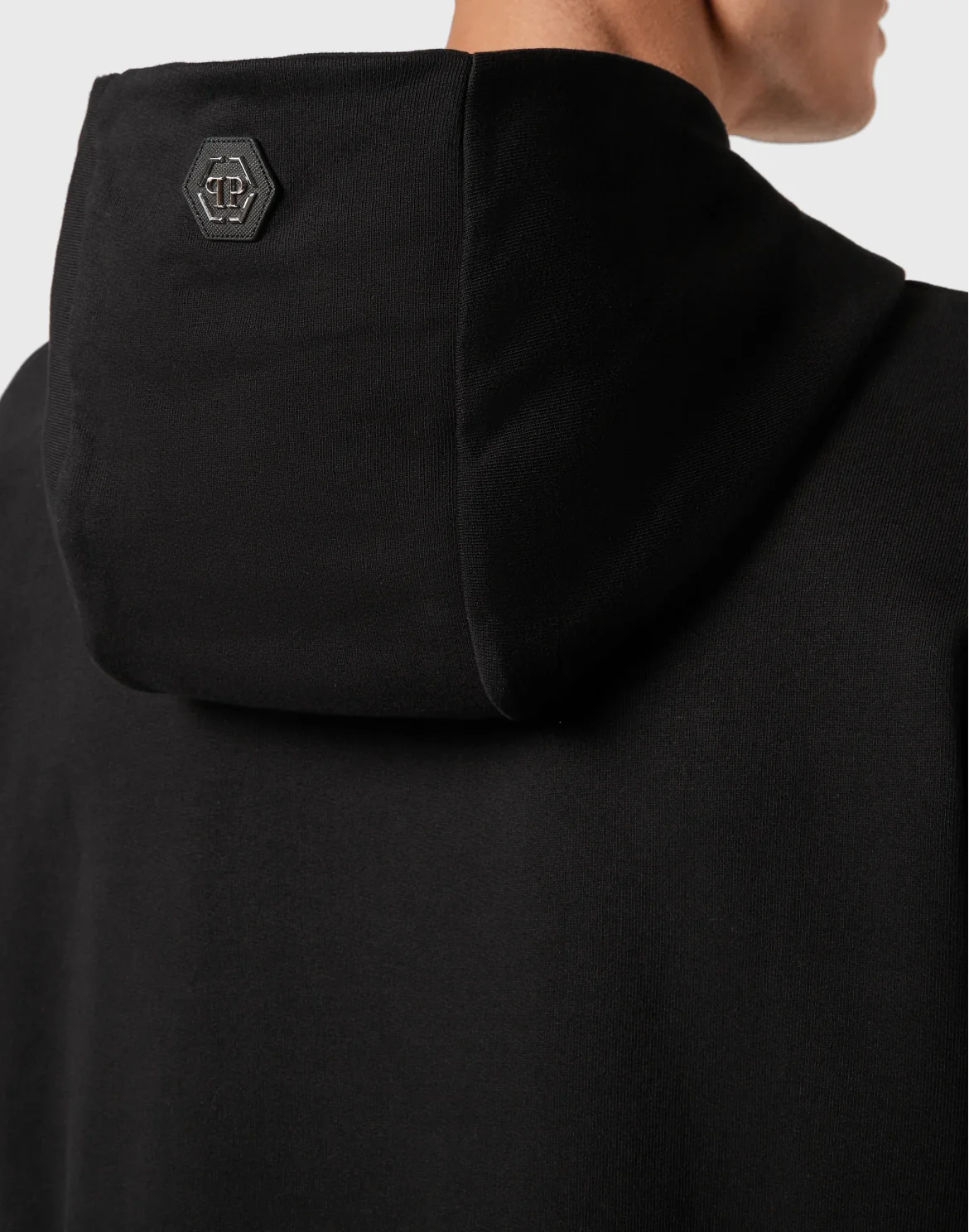 Hoodie Sweatshirt Paisley Teddy Bear, цвет: Черный