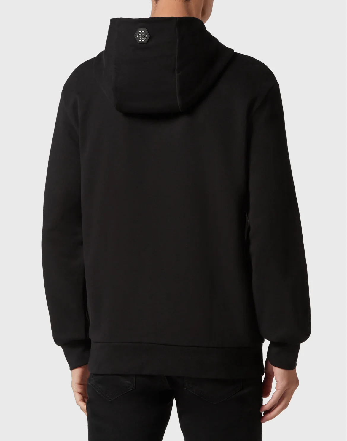 Hoodie Sweatshirt Paisley Teddy Bear, цвет: Черный