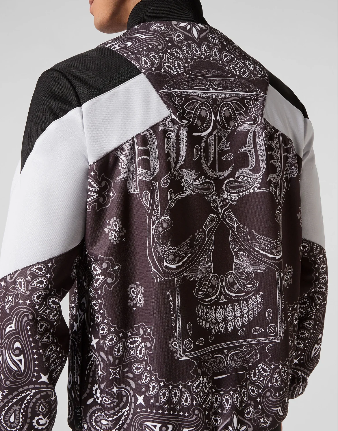 Jogging Tracksuit: Top/Trousers Paisley Foulard, цвет: Черный