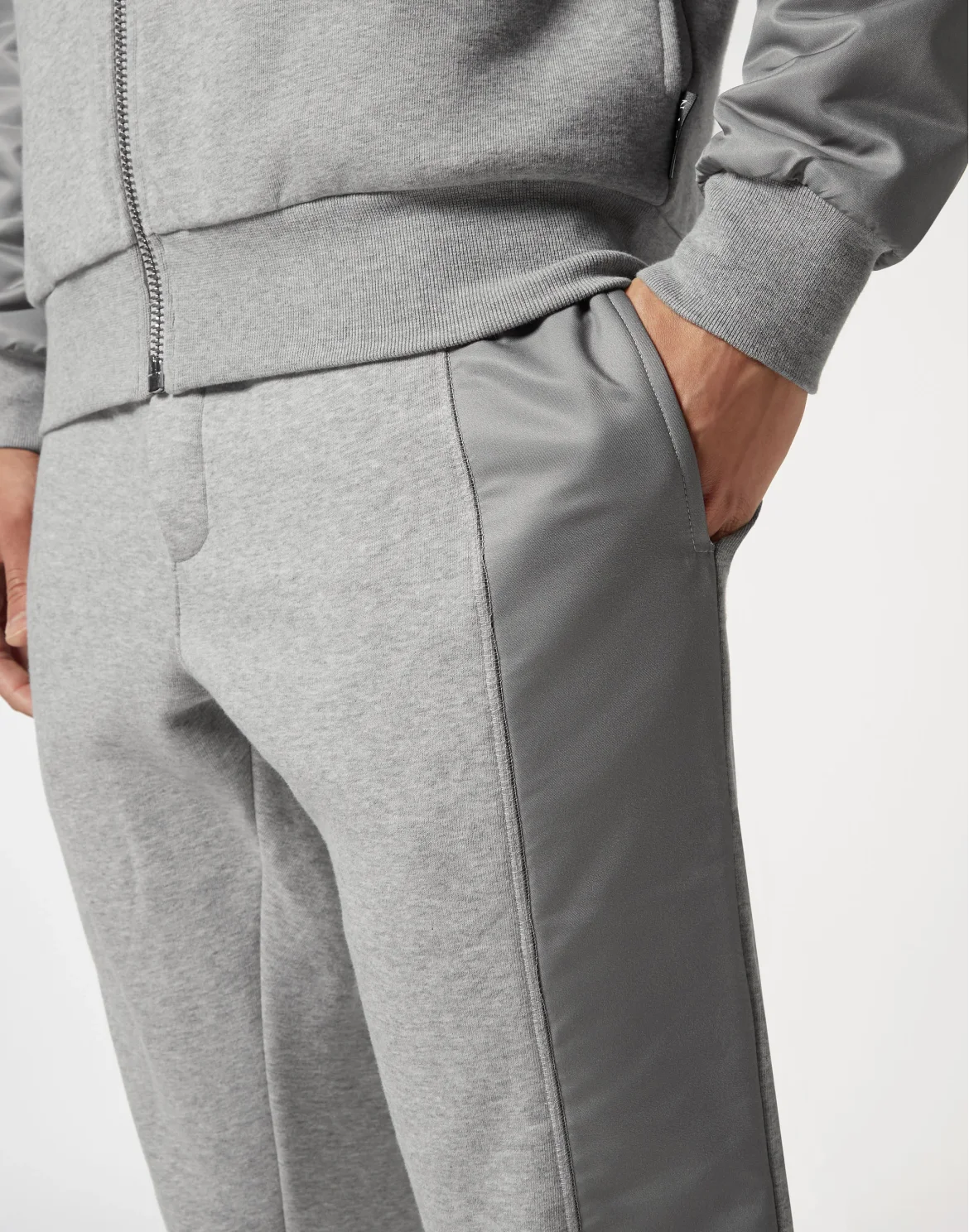 Jogging Tracksuit: Top/Trousers, цвет: Серый