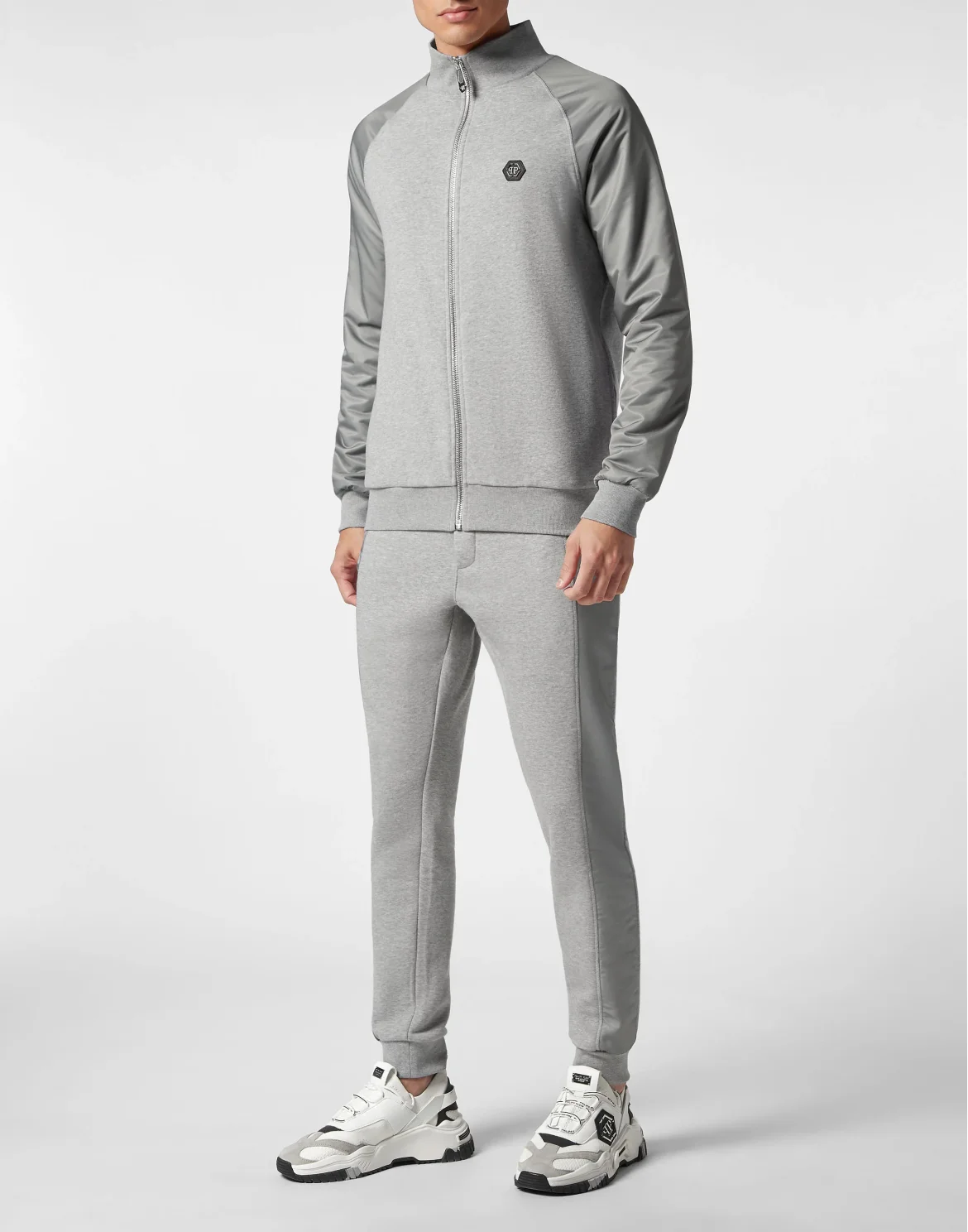 Jogging Tracksuit: Top/Trousers, цвет: Серый