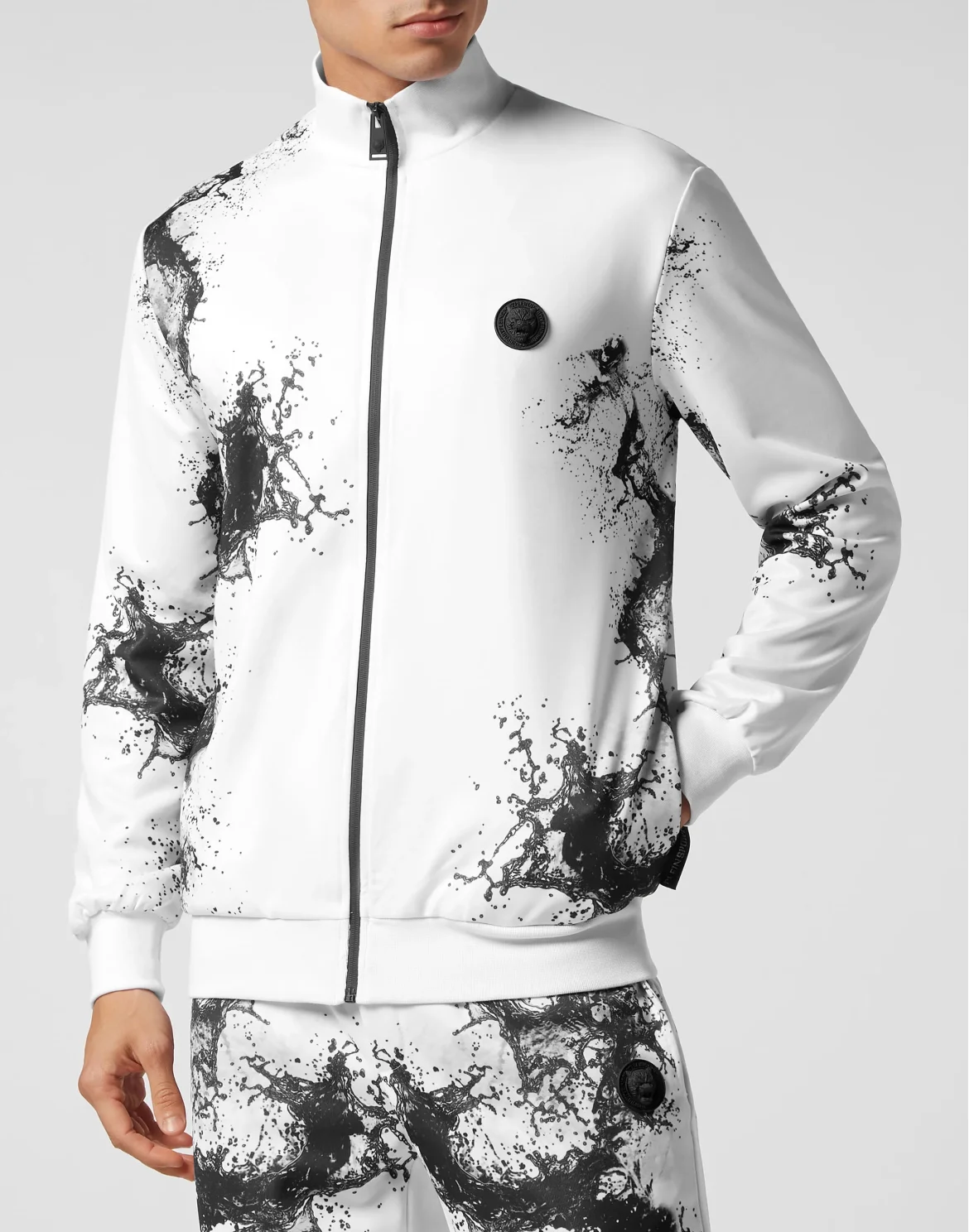 Jogging Tracksuit: Top/Trousers Splash Extreme, цвет: Белый