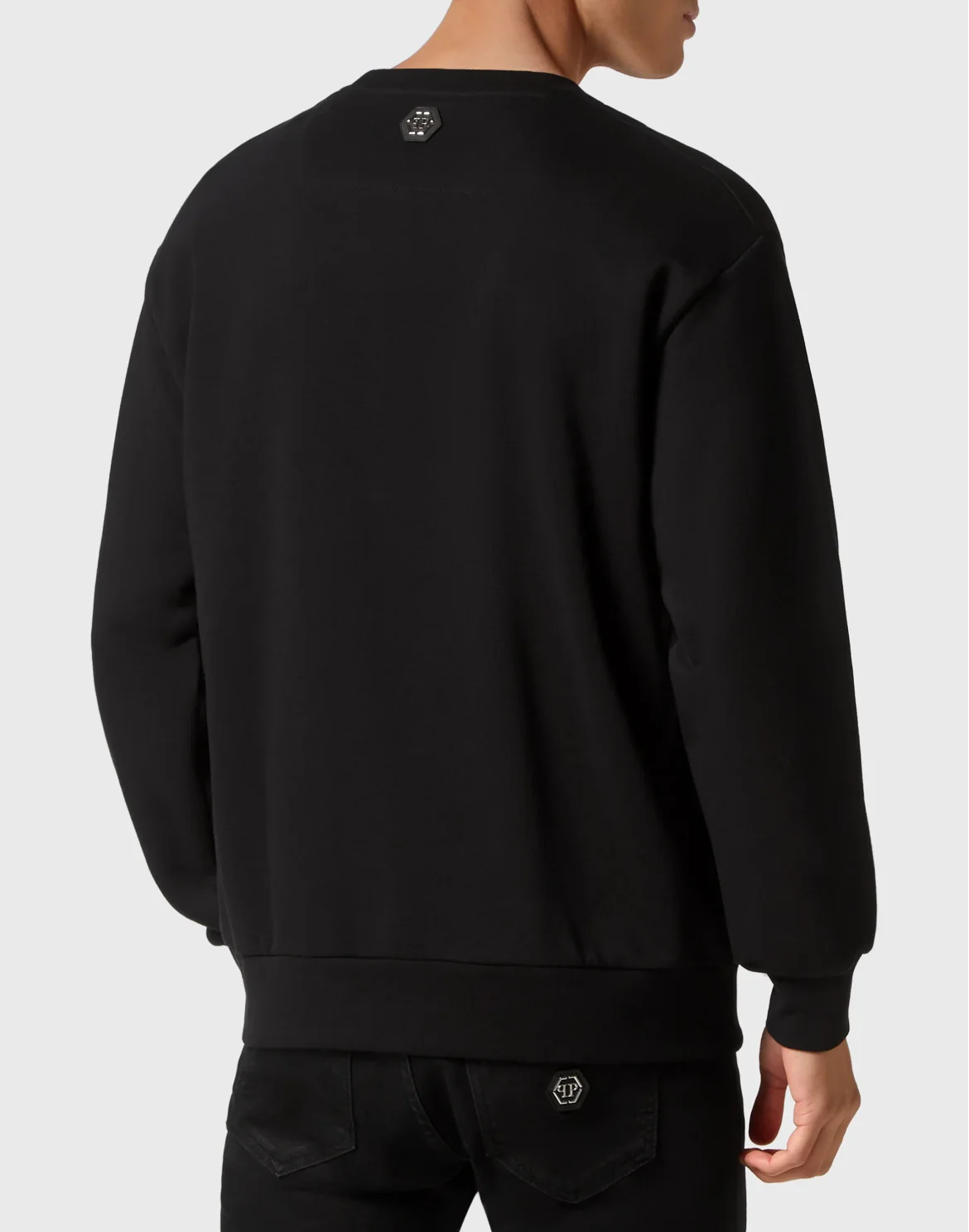 Sweatshirt LS PP Glass, цвет: Черный