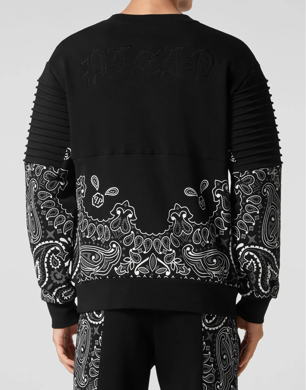 Sweatshirt LS Paisley Bandana, цвет: Черный
