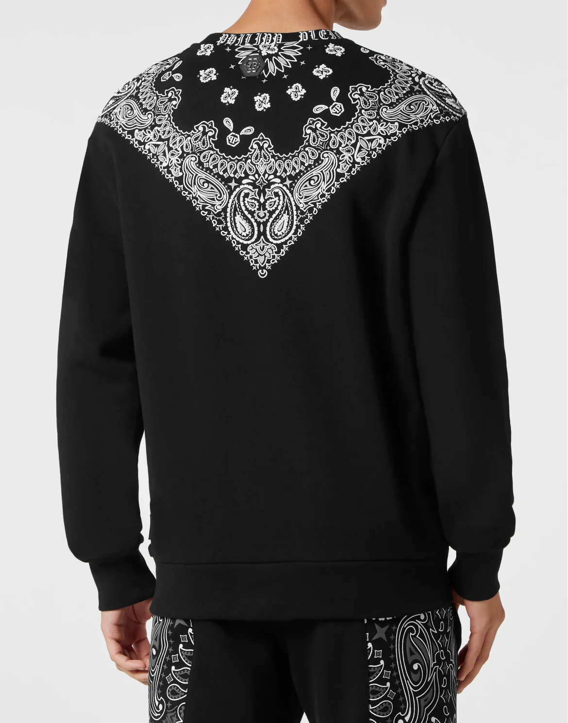 Sweatshirt LS Paisley Bandana, цвет: Черный