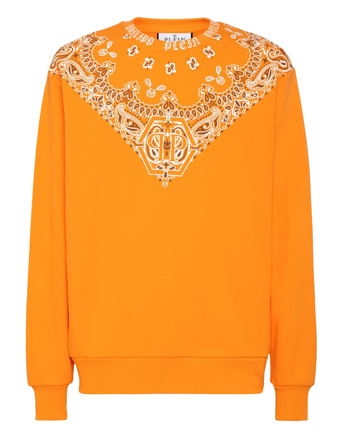 Sweatshirt LS Paisley Bandana, цвет: Оранжевый