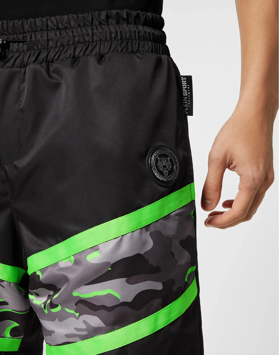 Running Pants Neon Amazon Edition (Camouflage), цвет: Черный