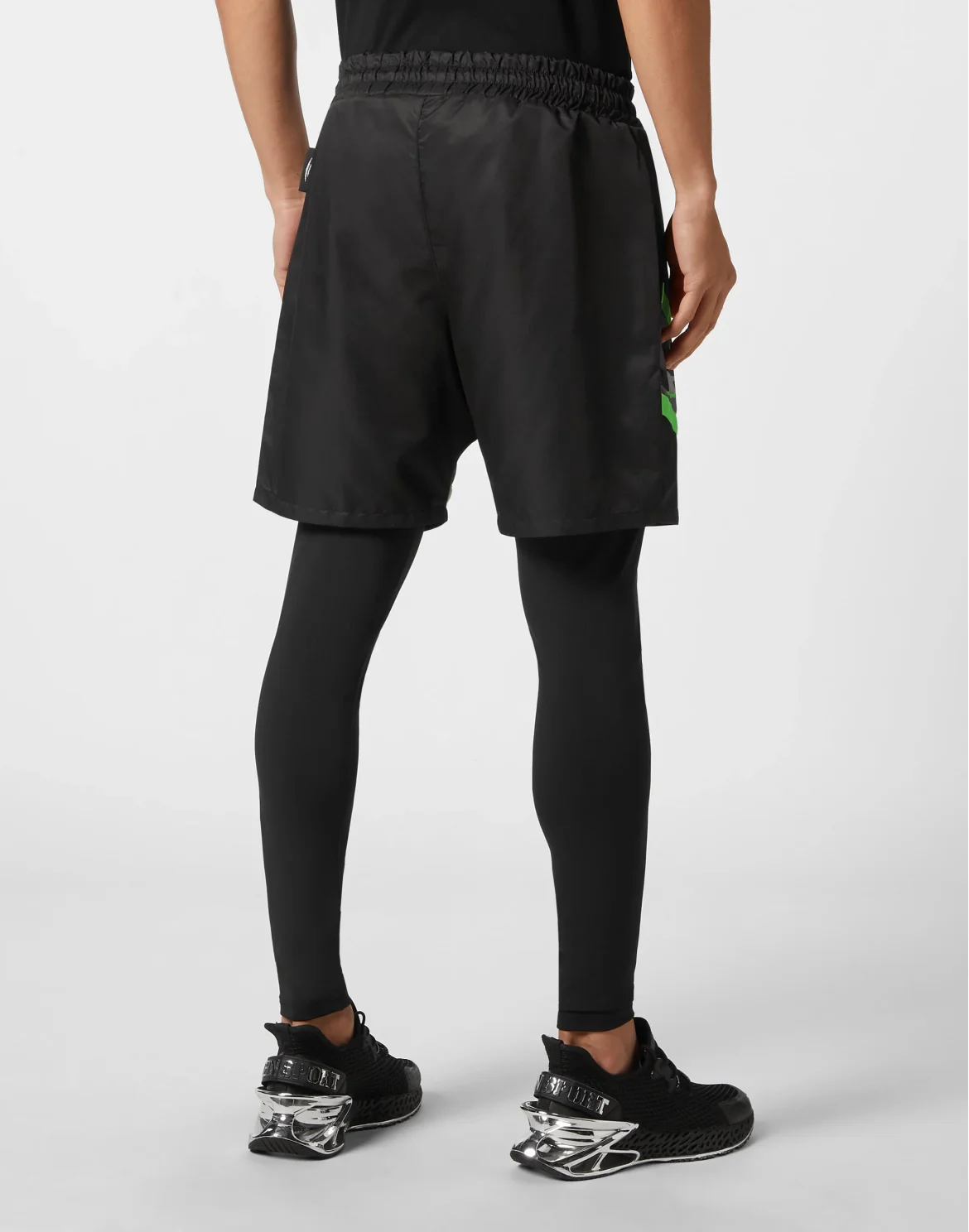 Running Pants Neon Amazon Edition (Camouflage), цвет: Черный