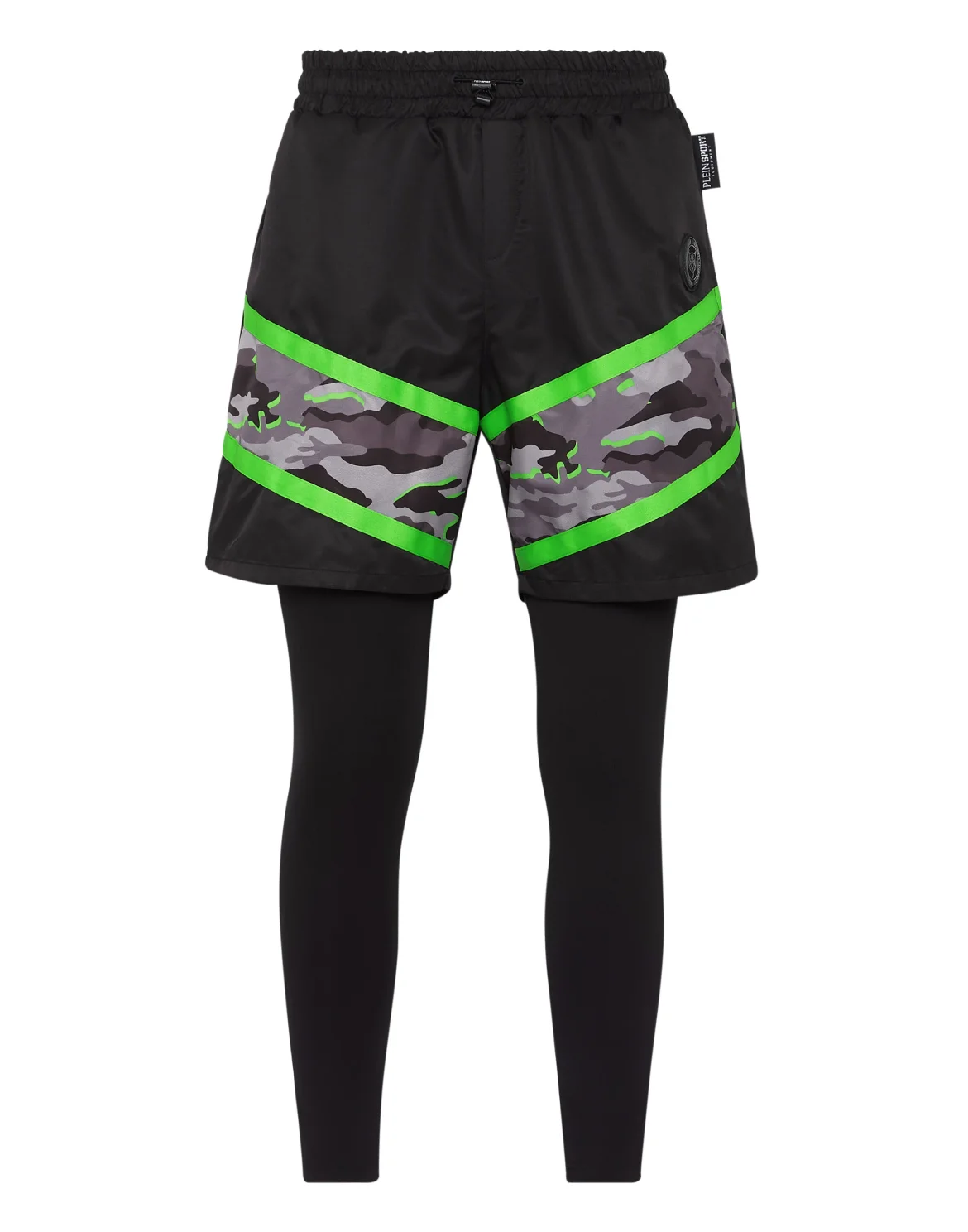 Running Pants Neon Amazon Edition (Camouflage), цвет: Черный