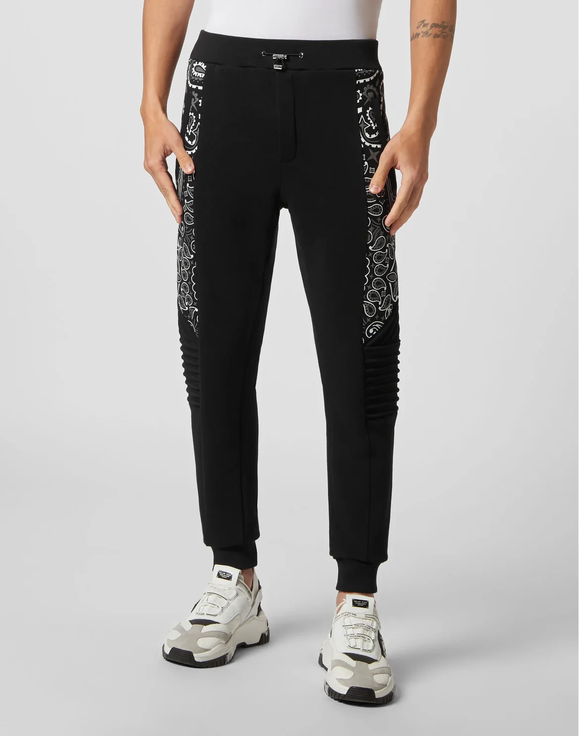 Jogging Trousers Paisley Bandana, цвет: Черный