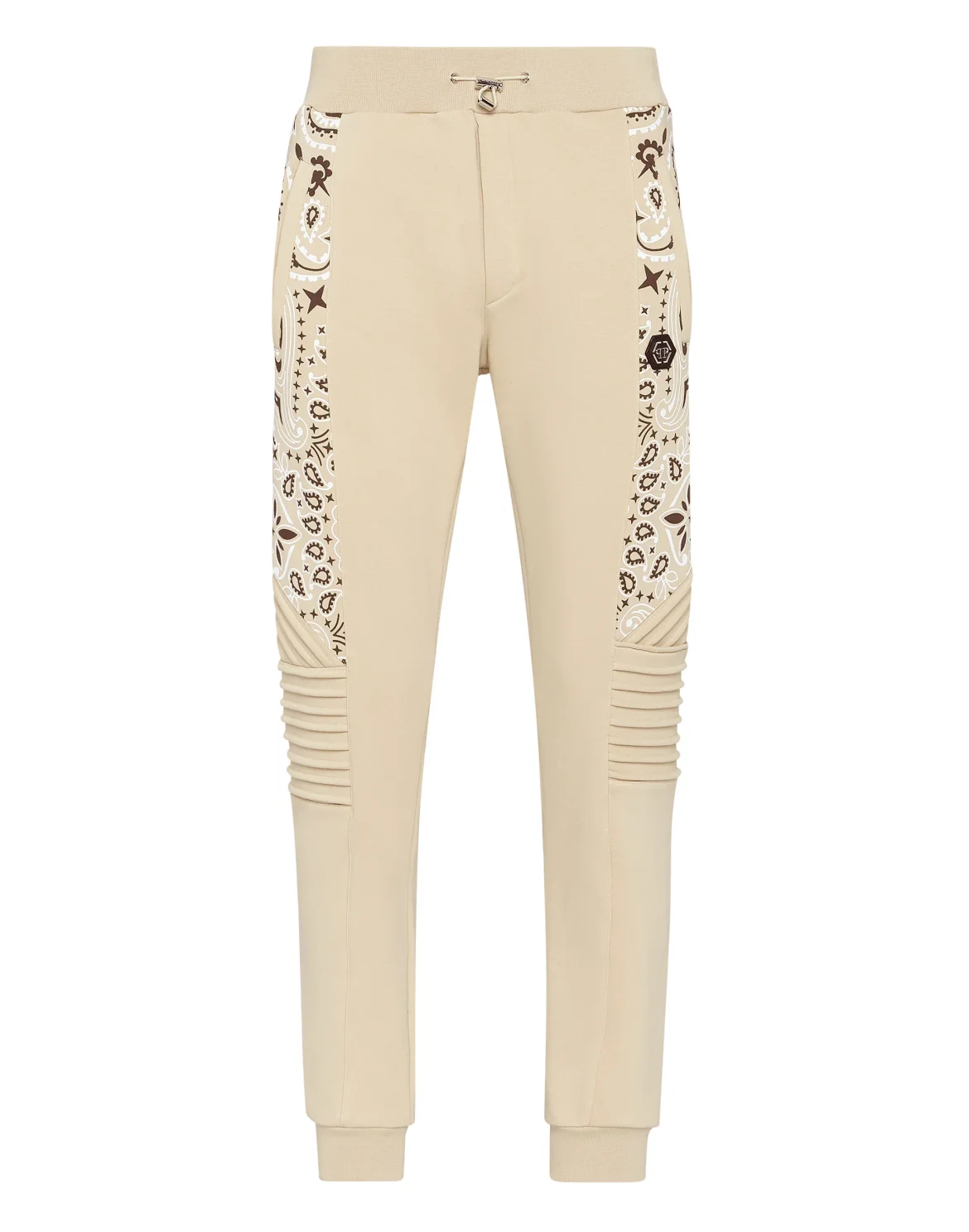 Jogging Trousers Paisley Bandana, цвет: Бежевый