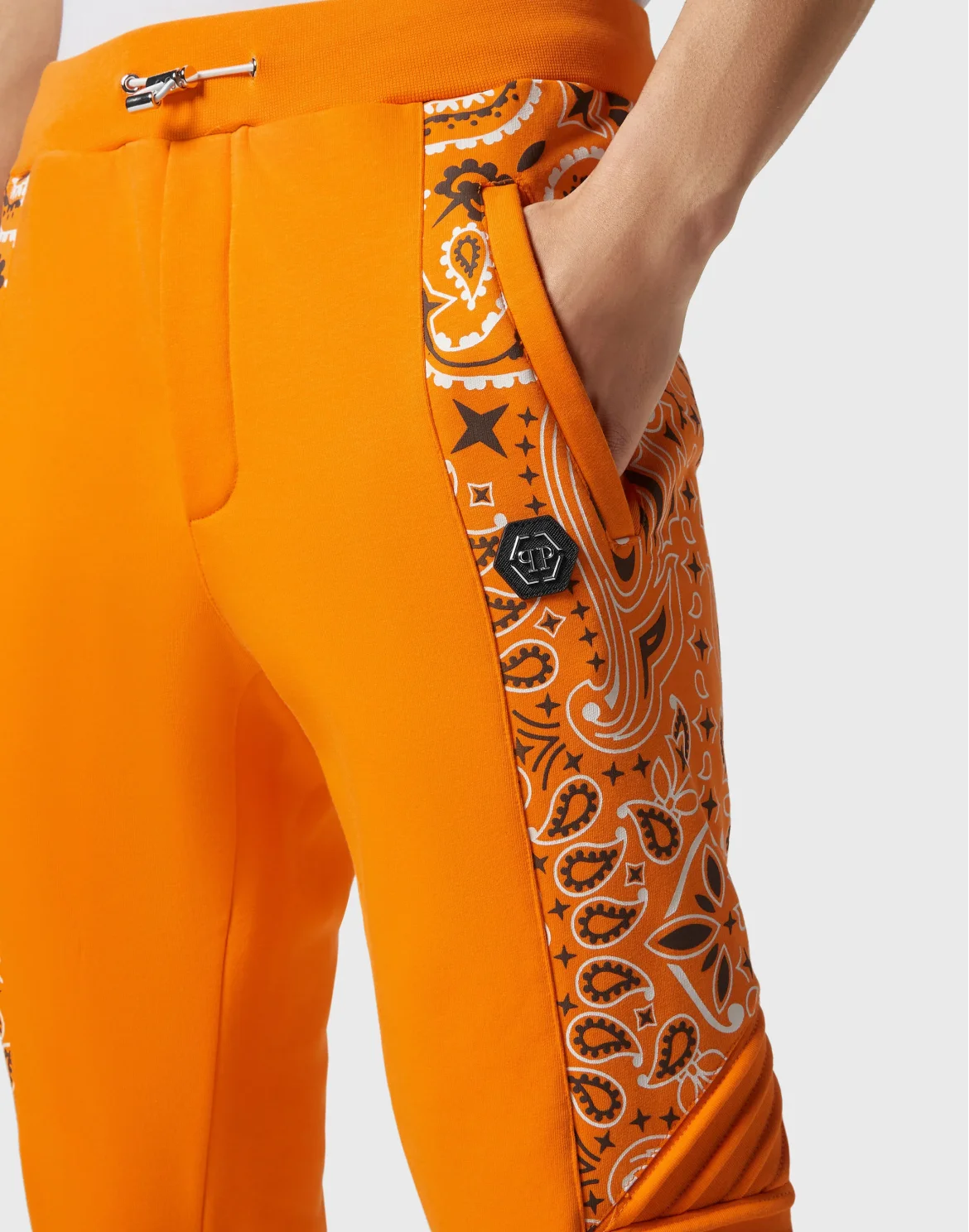 Jogging Trousers Paisley Bandana, цвет: Оранжевый