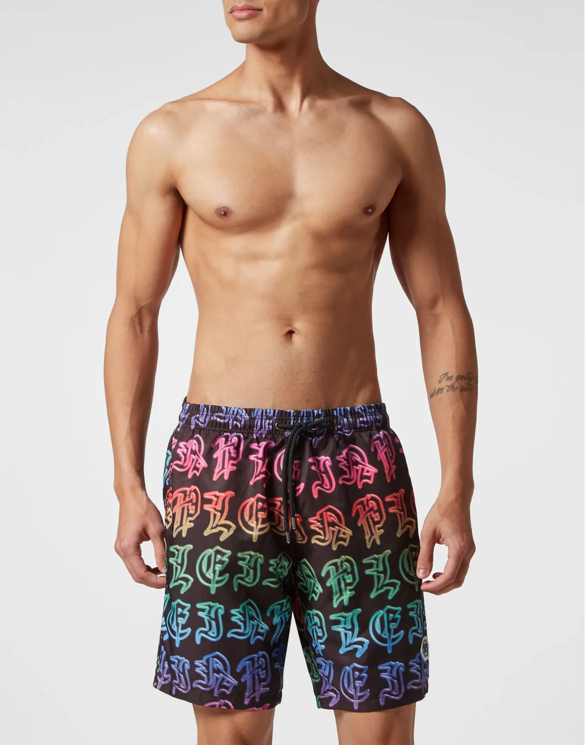 Swim Shorts Gothic Plein, цвет: Мультиколор