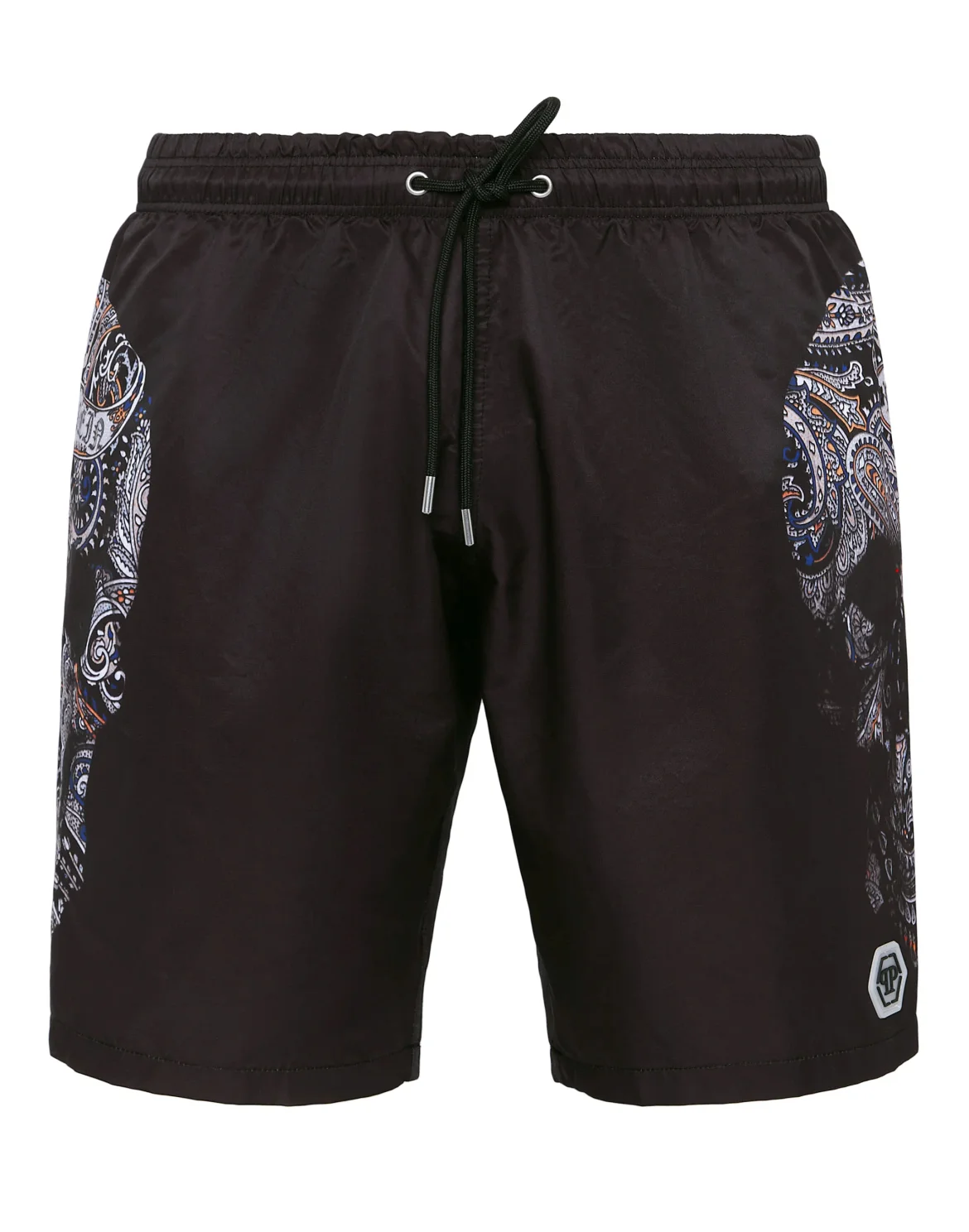Swimwear Boxer Paisley Skull, цвет: Черный