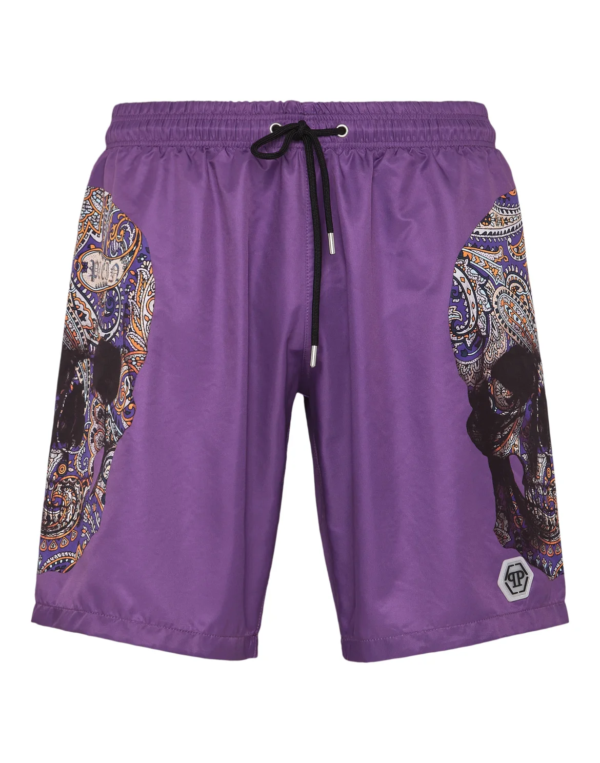 Swimwear Boxer Paisley Skull, цвет: Фиолетовый